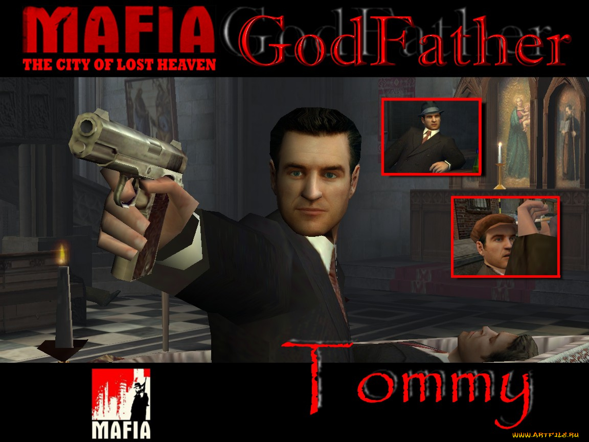 mafia, видео, игры, the, city, of, lost, heaven