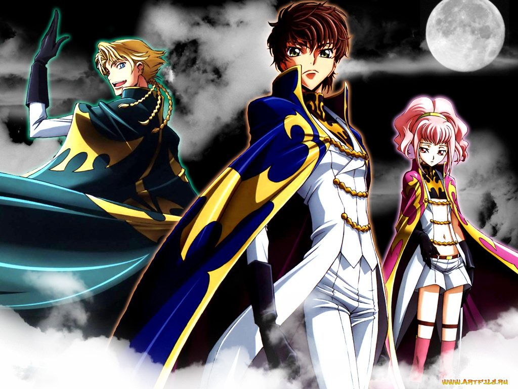 аниме, code, geass