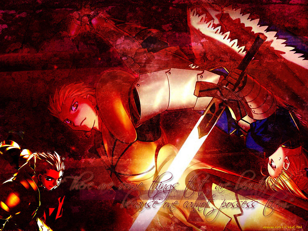 аниме, fate, stay, night