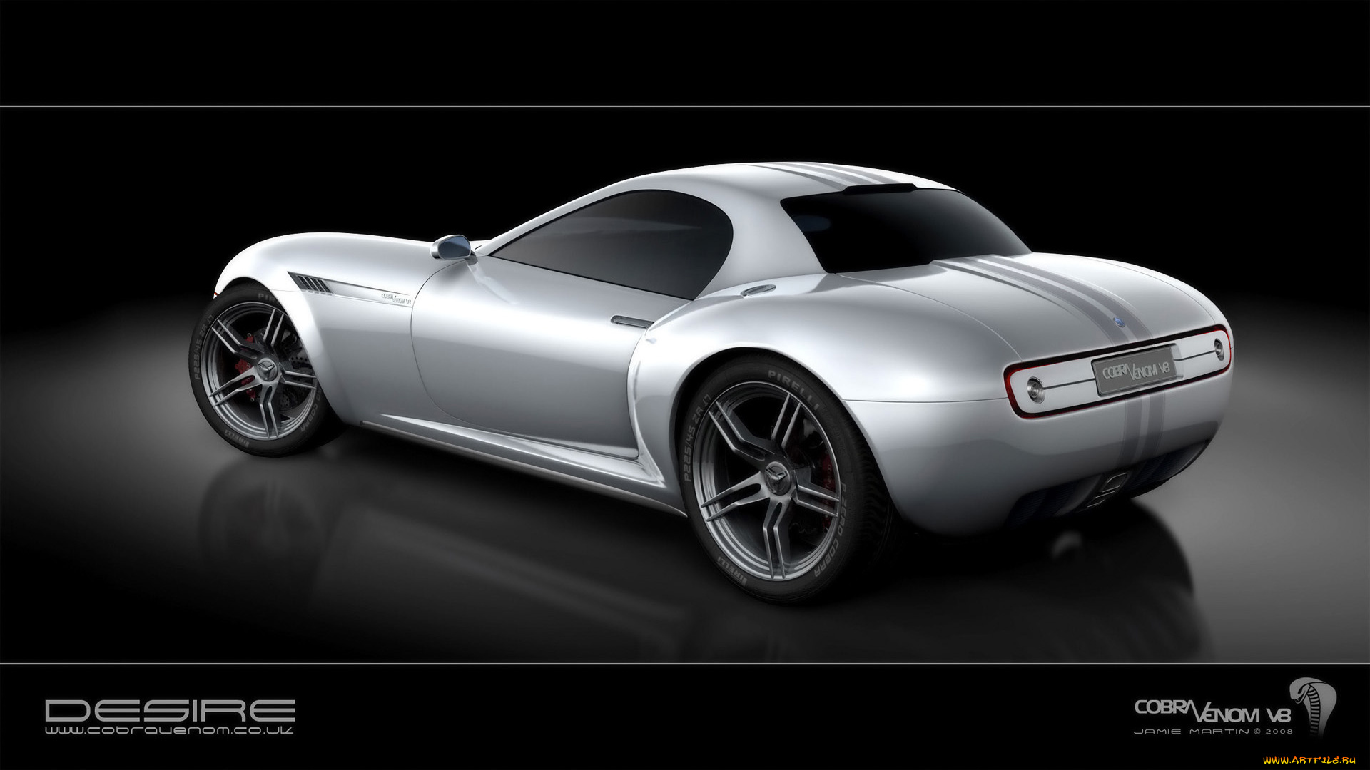 2008, cobra, venom, v8, concept, автомобили, 3д