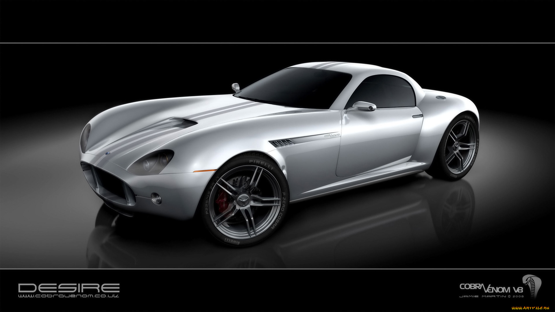 2008, cobra, venom, v8, concept, автомобили, 3д