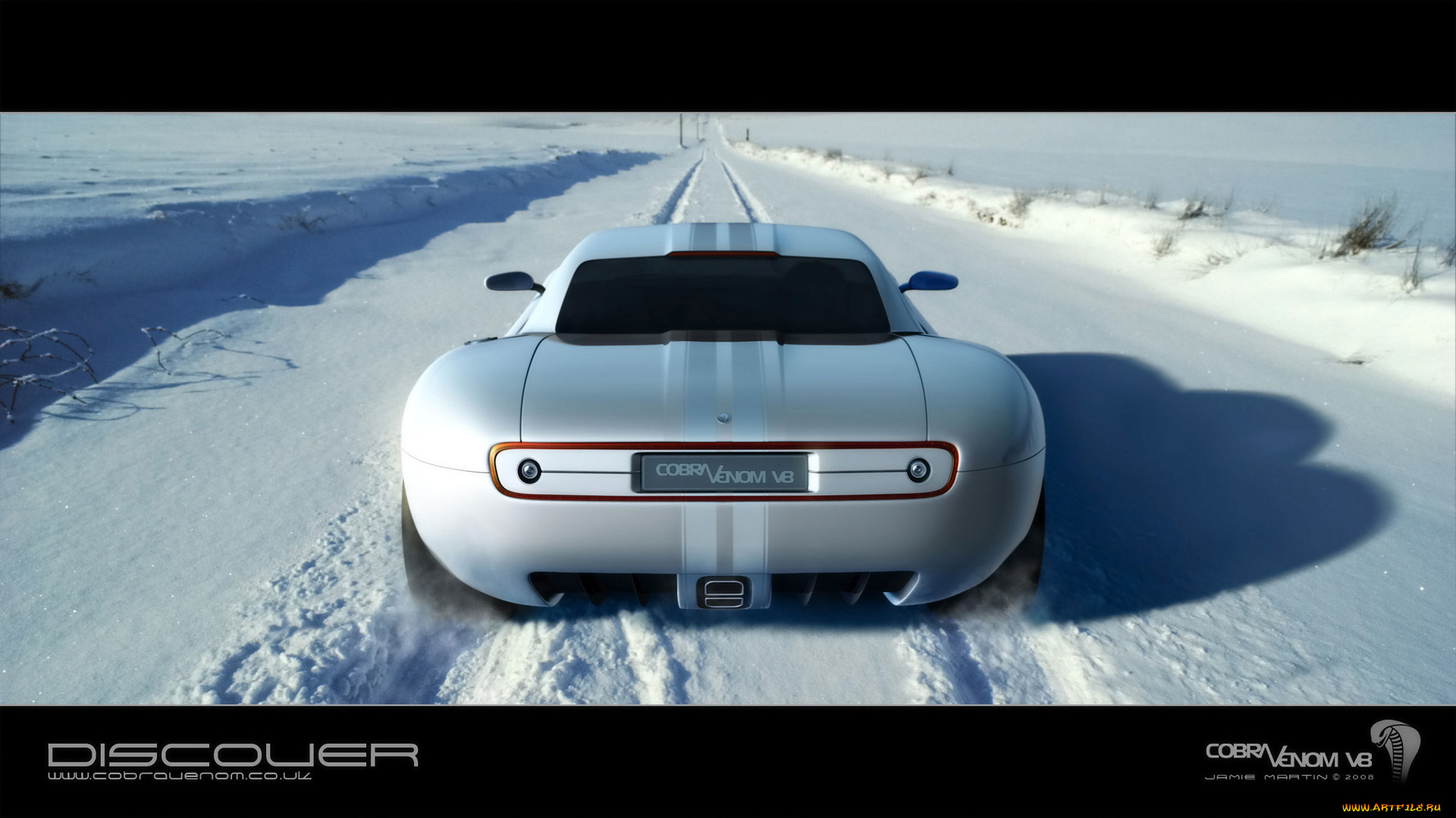 2008, cobra, venom, v8, concept, автомобили, 3д