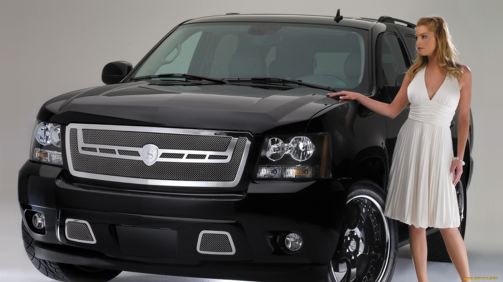 strut, chevrolet, tahoe, cheyenne, автомобили, авто, девушками