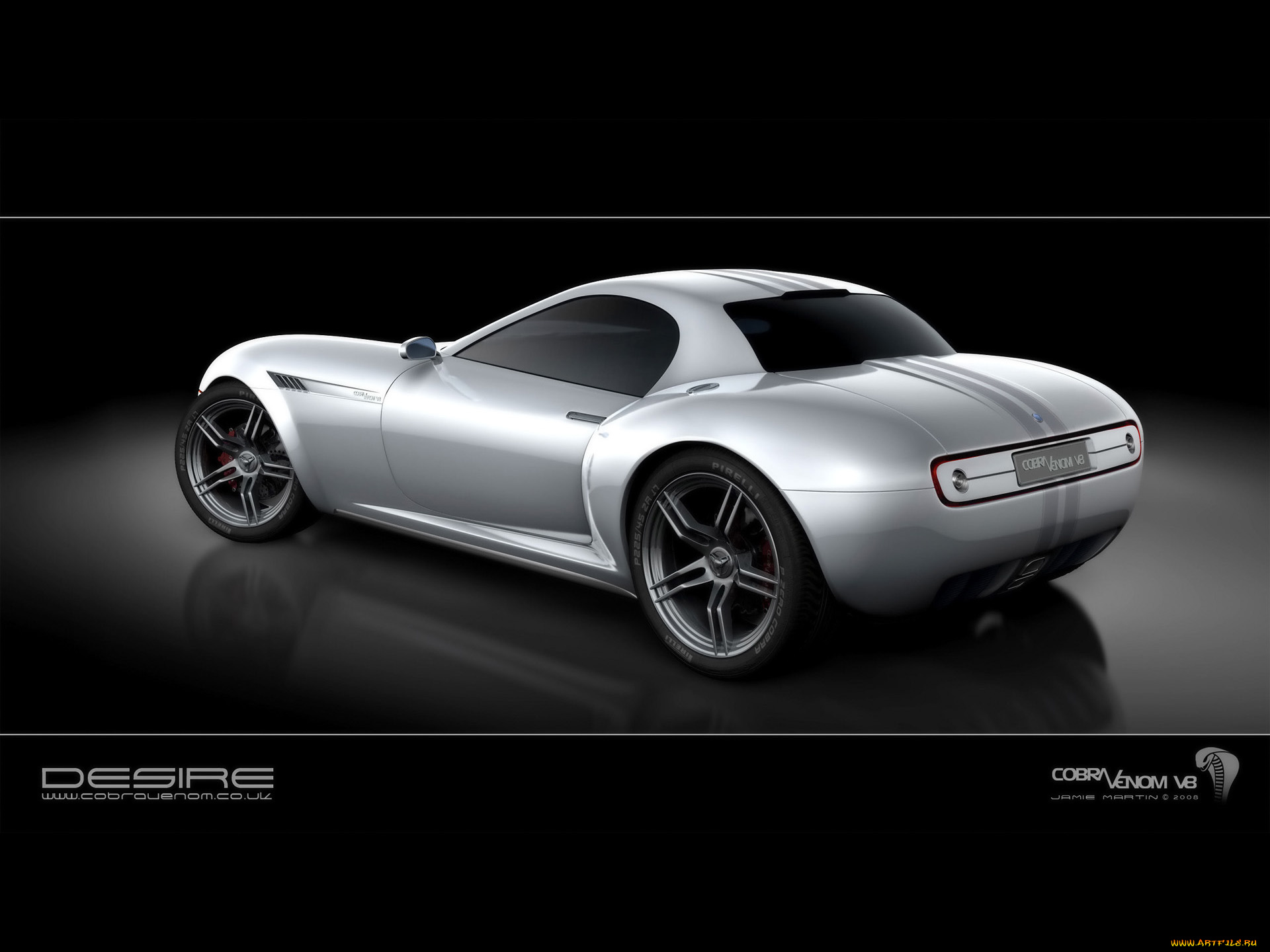 2008, cobra, venom, v8, concept, автомобили, 3д