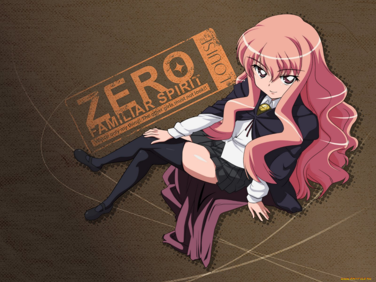 аниме, zero, no, tsukaima