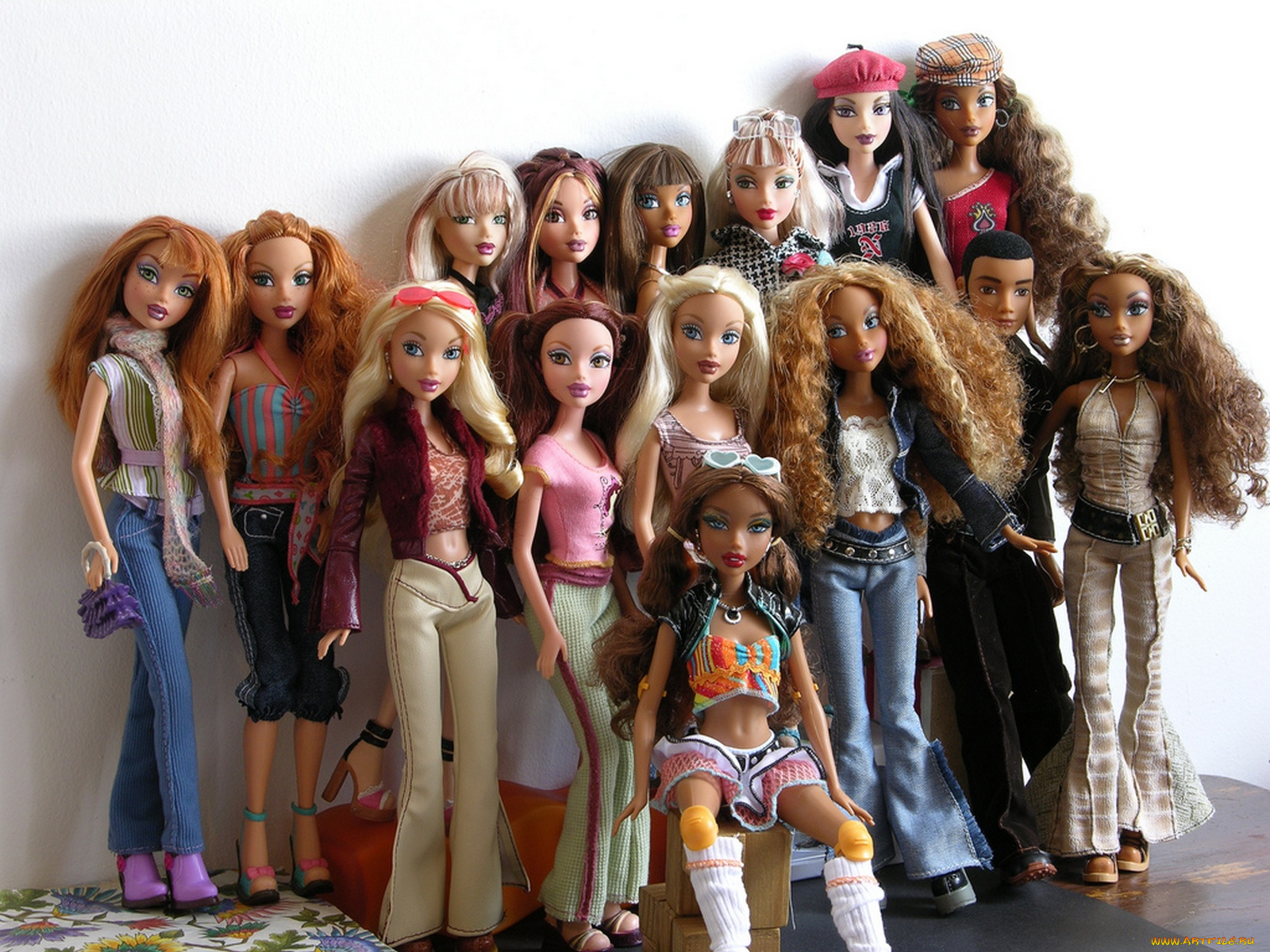 разное, bratz, куклы