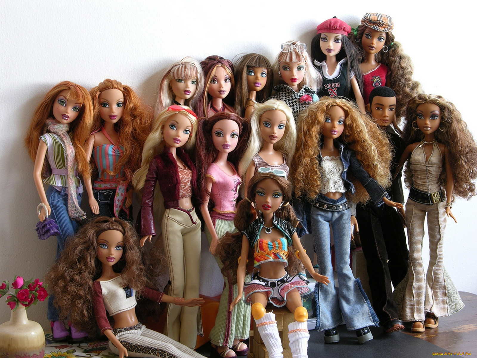 разное, bratz, куклы