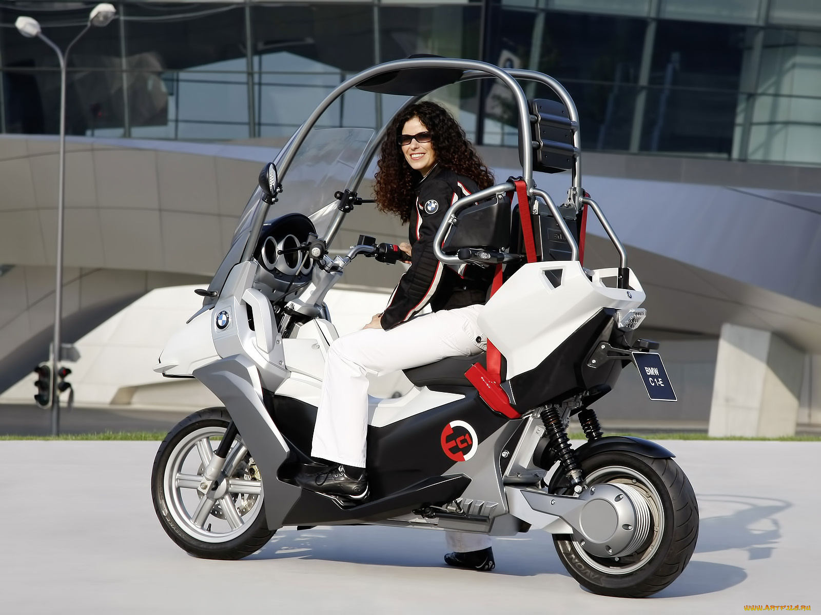 мотоциклы, мото, девушкой