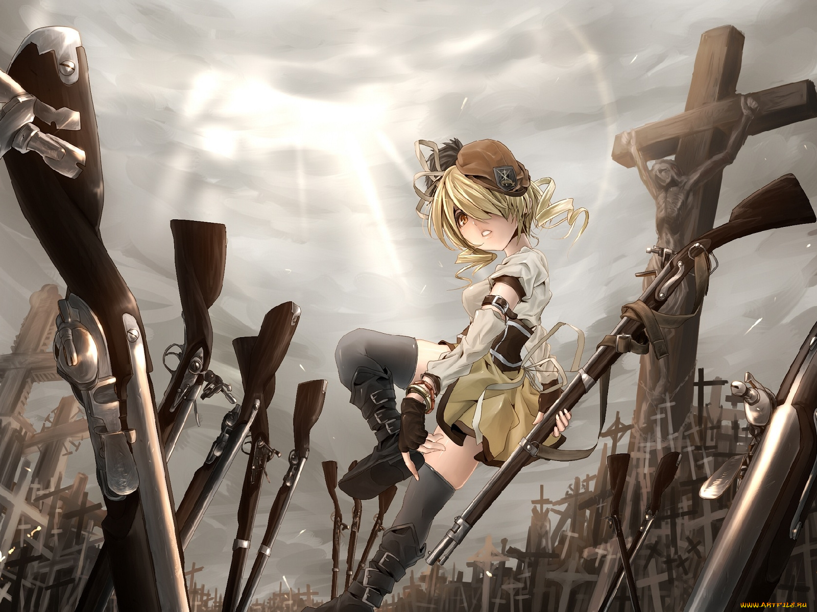 аниме, mahou, shoujo, madoka, magika