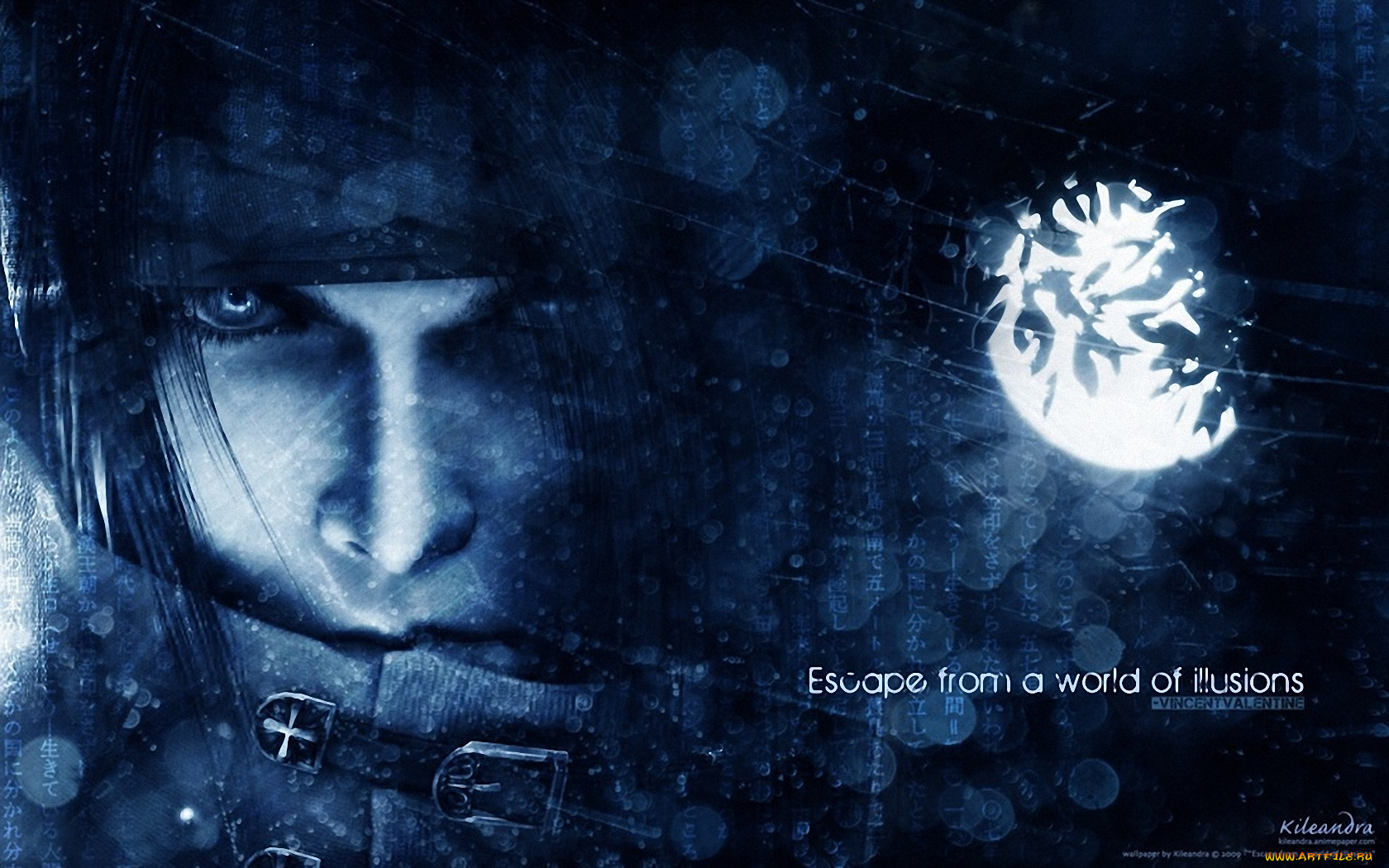 аниме, final, fantasy, vincent