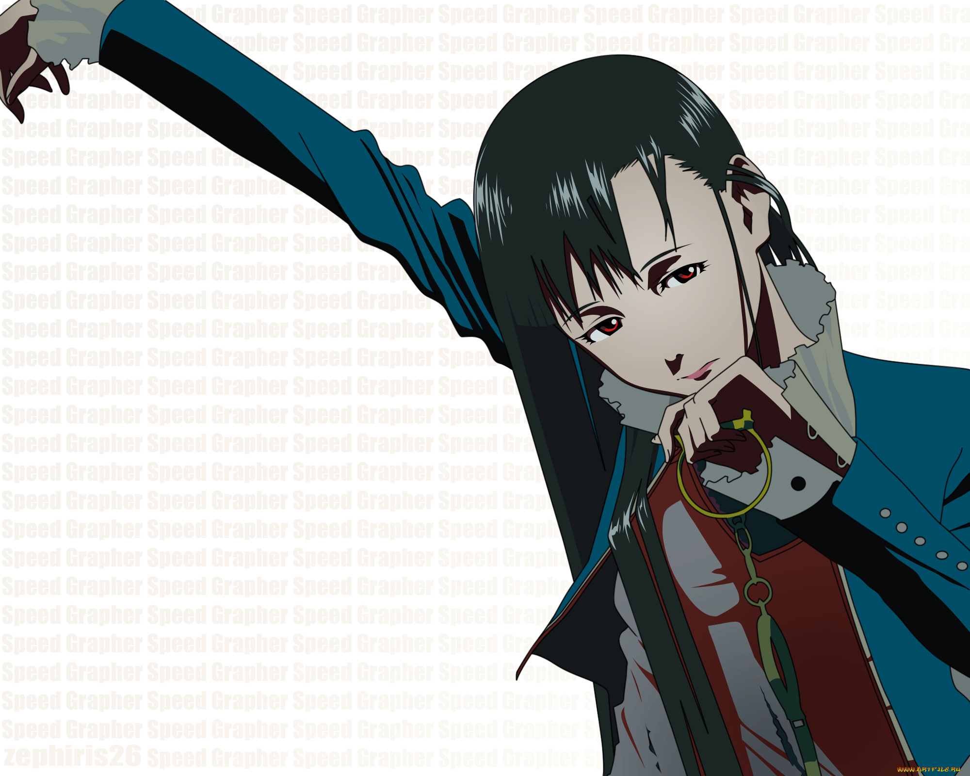 аниме, speed, grapher