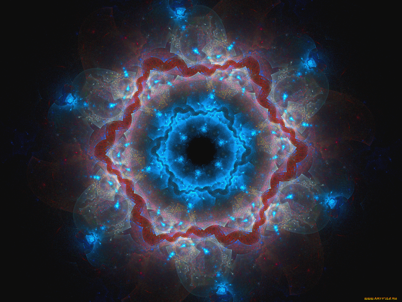 3д, графика, fractal, фракталы, цвета, фон, узор