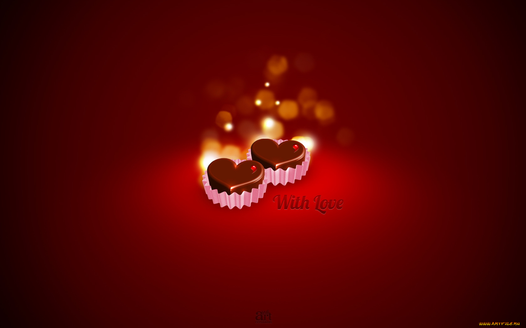 праздничные, день, св, валентина, сердечки, любовь, красный