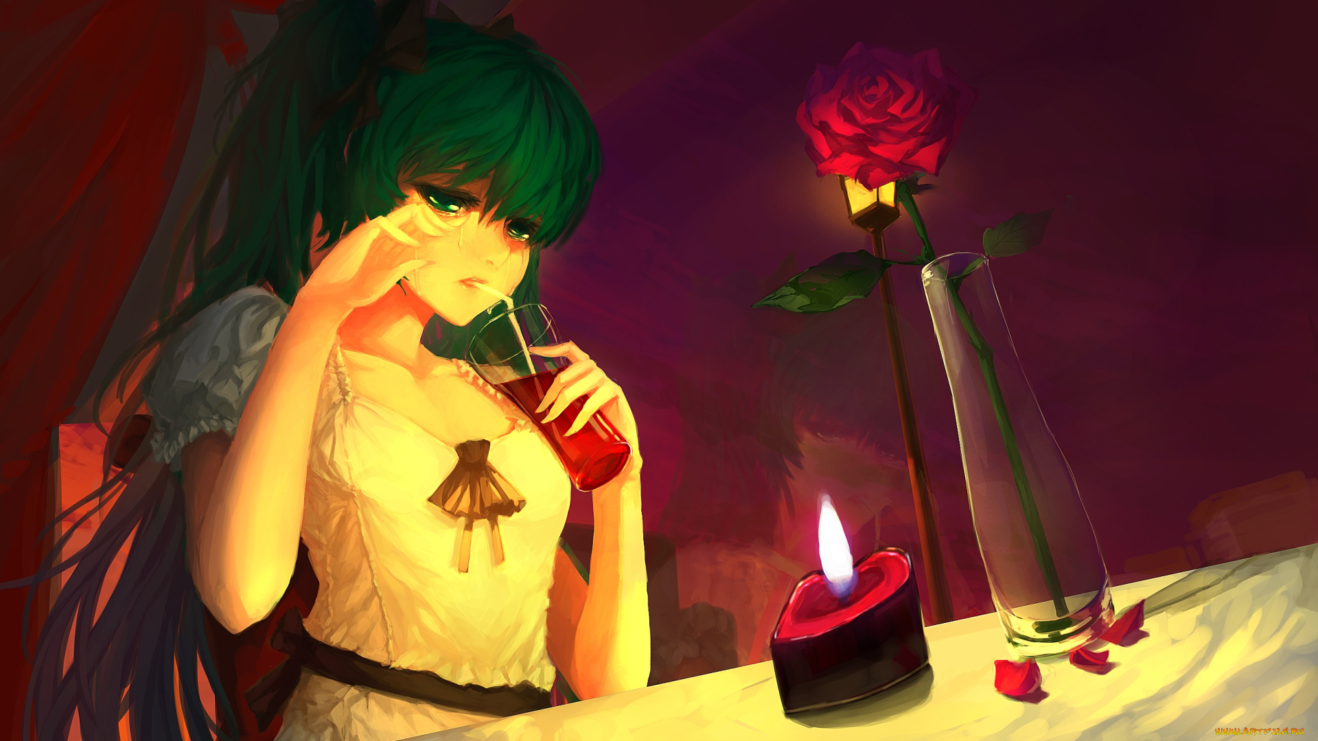 hatsune, miku, аниме, vocaloid