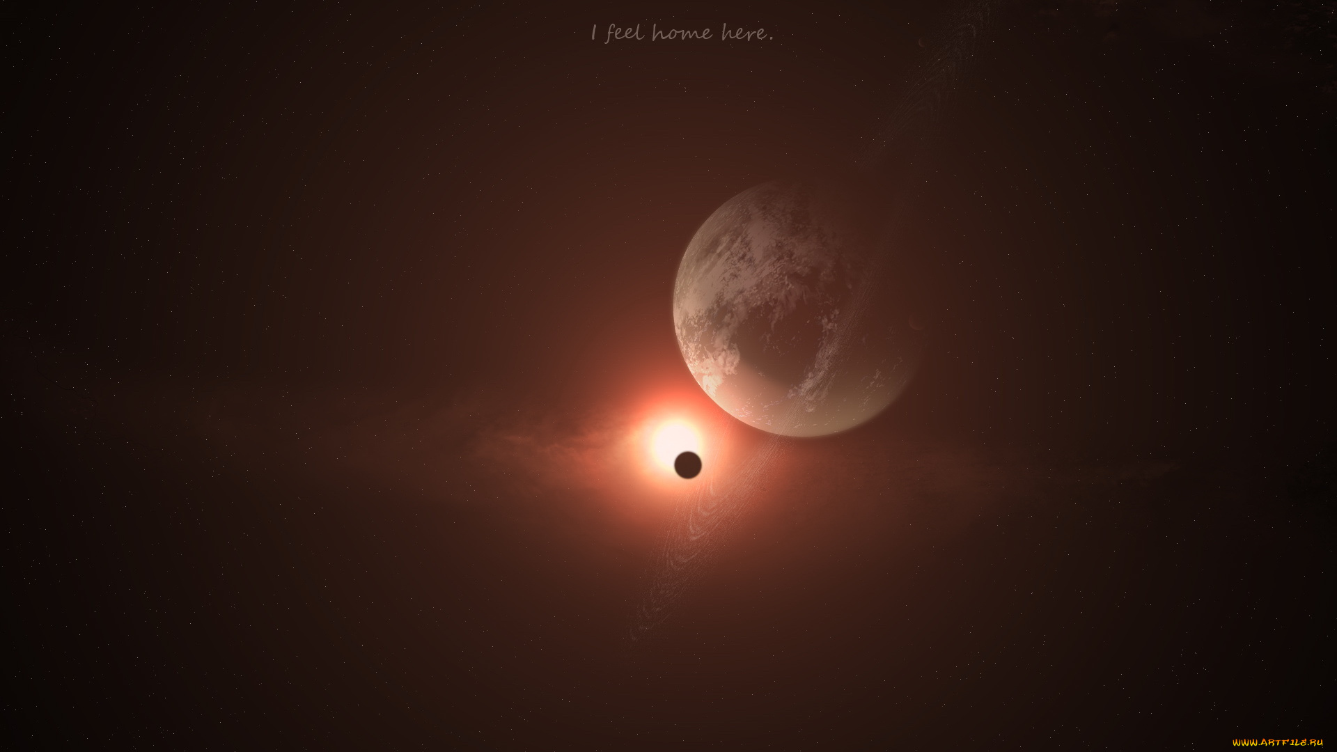 космос, арт, планеты