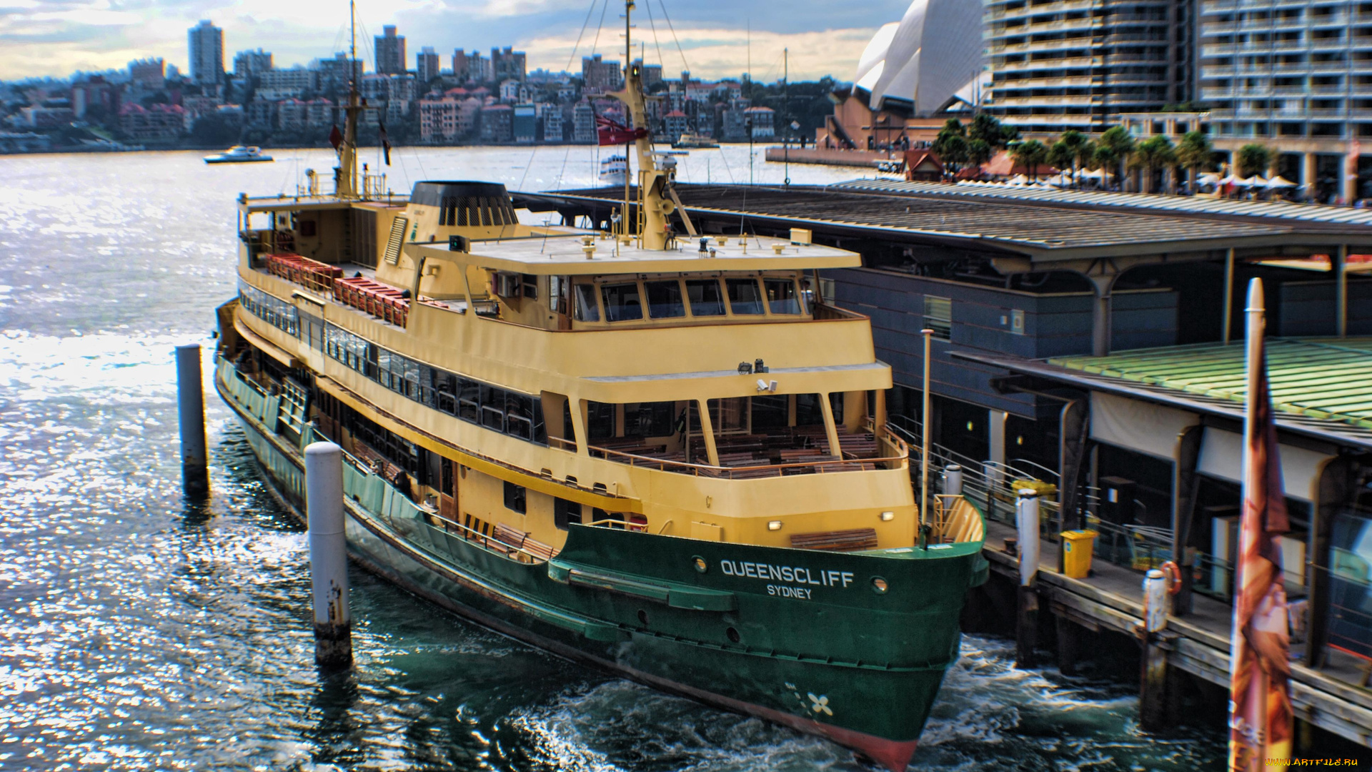 manly, ferry, sydney, harbour, корабли, теплоходы, сидней, причал, прогулочный, теплоход