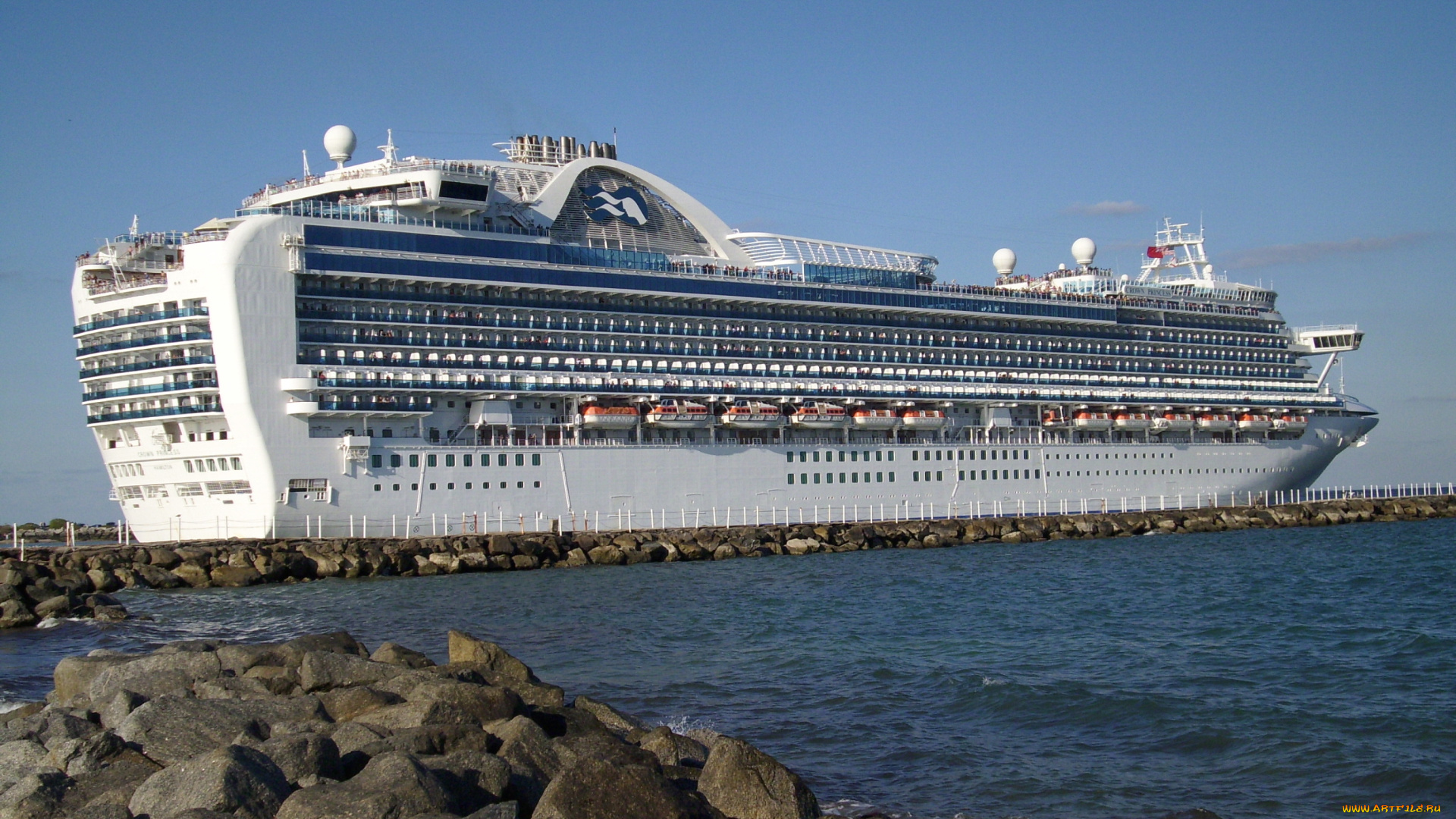 princess, корабли, лайнеры, лайнер, побережье, море