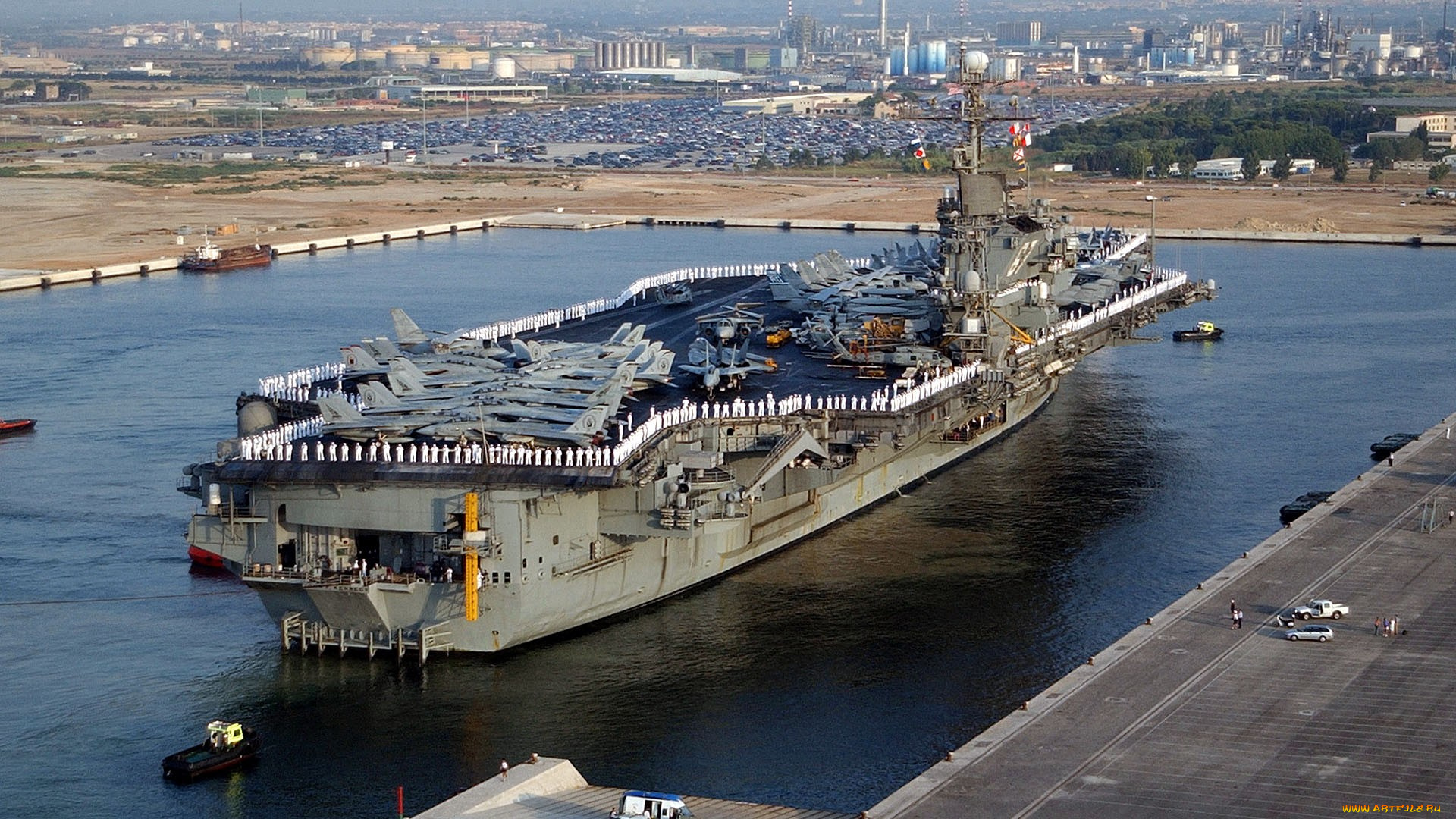 uss, john, kennedy, cv, 67, корабли, авианосцы, вертолётоносцы, база, причал, авманосец, самолеты, экипаж