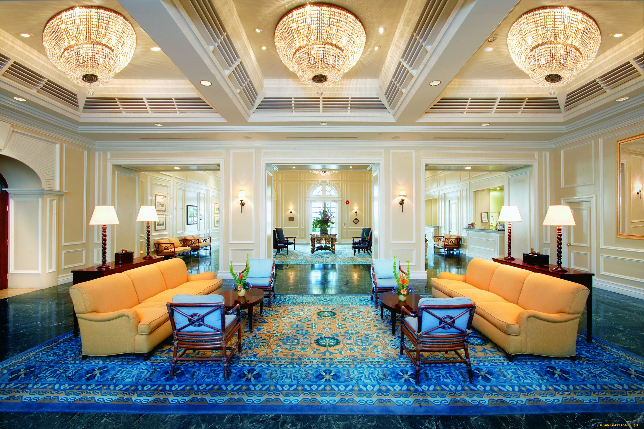 интерьер, кафе, рестораны, отели, светильники, столы, диваны