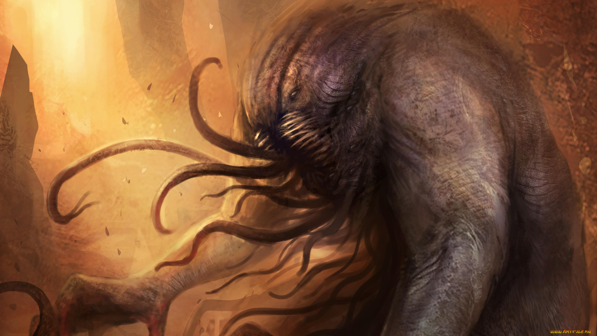 фэнтези, существа, клыки