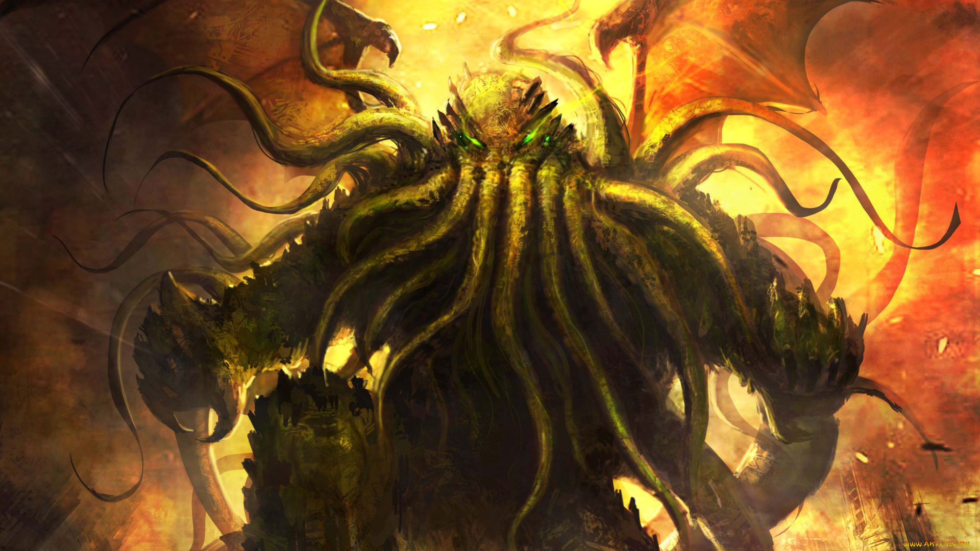 фэнтези, существа, крылья