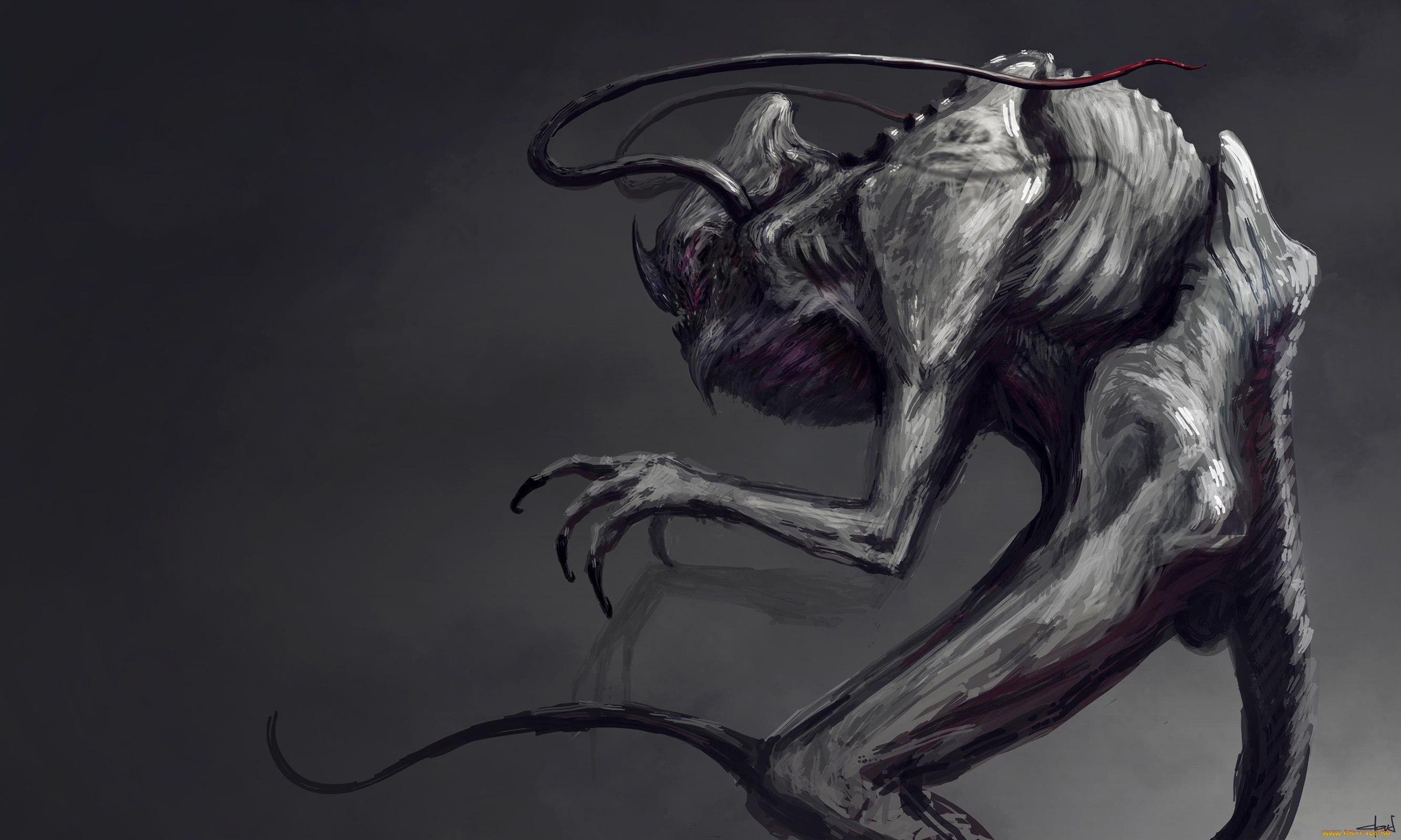 фэнтези, существа, хвост