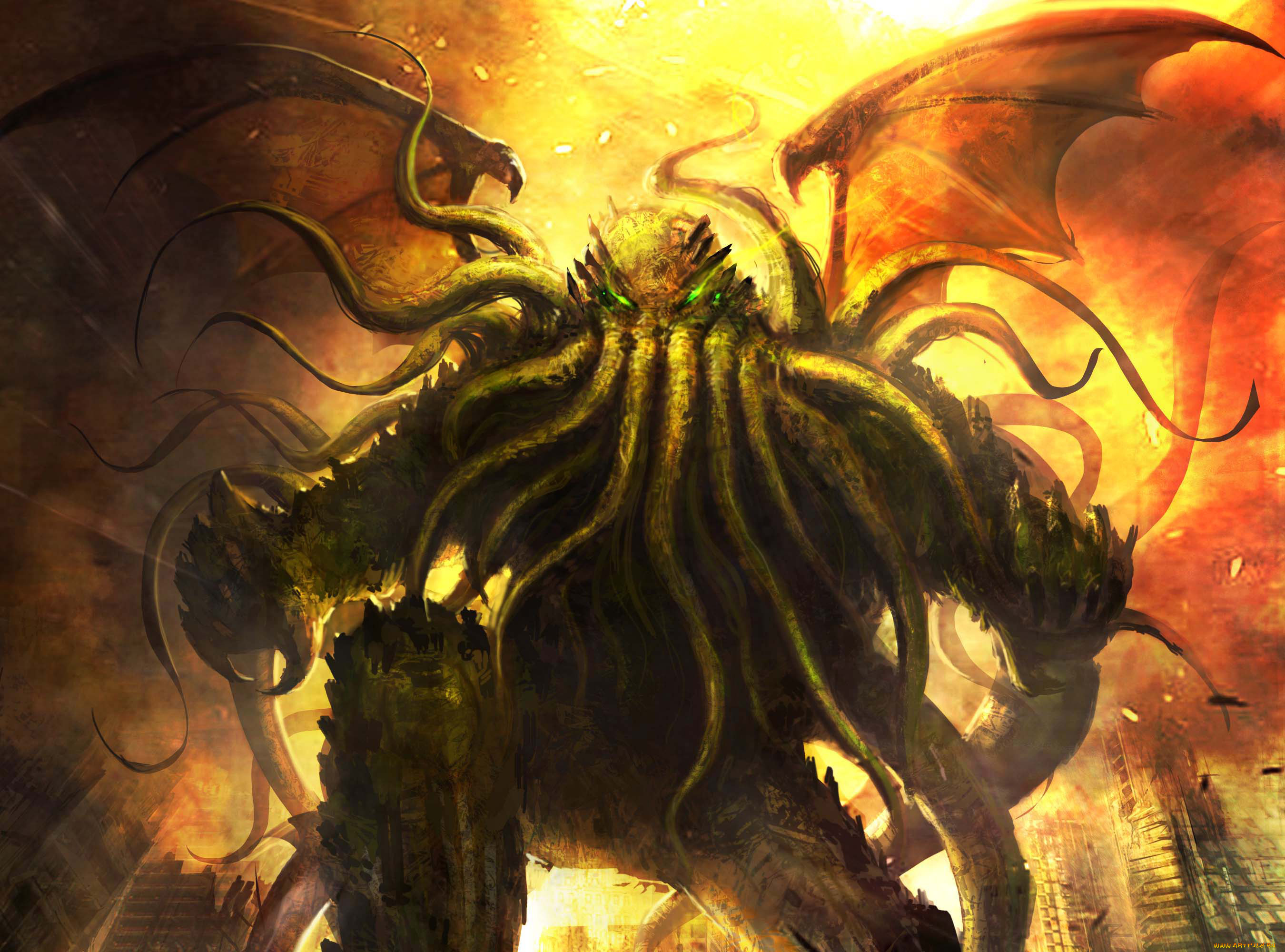 фэнтези, существа, крылья