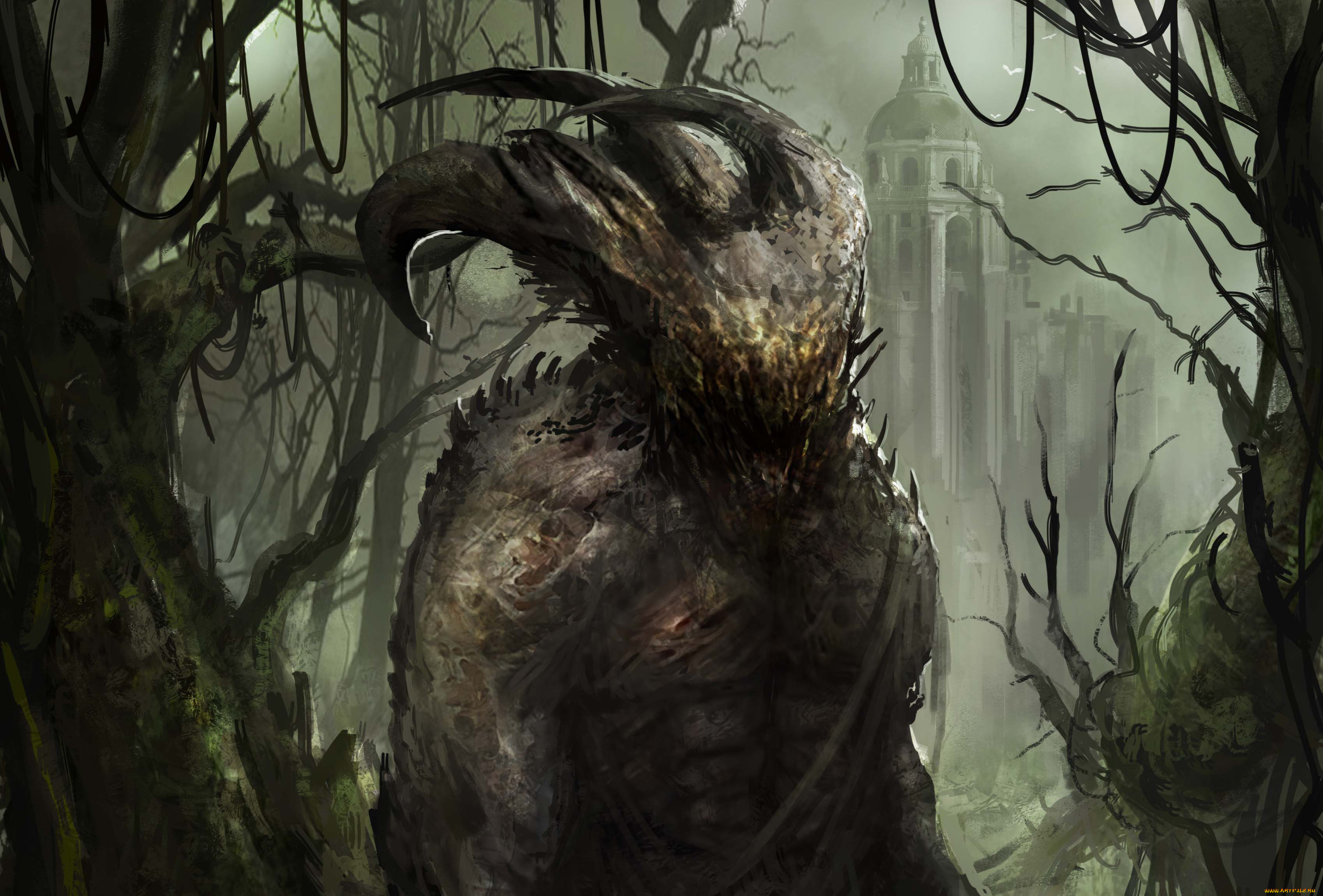 фэнтези, существа, рога