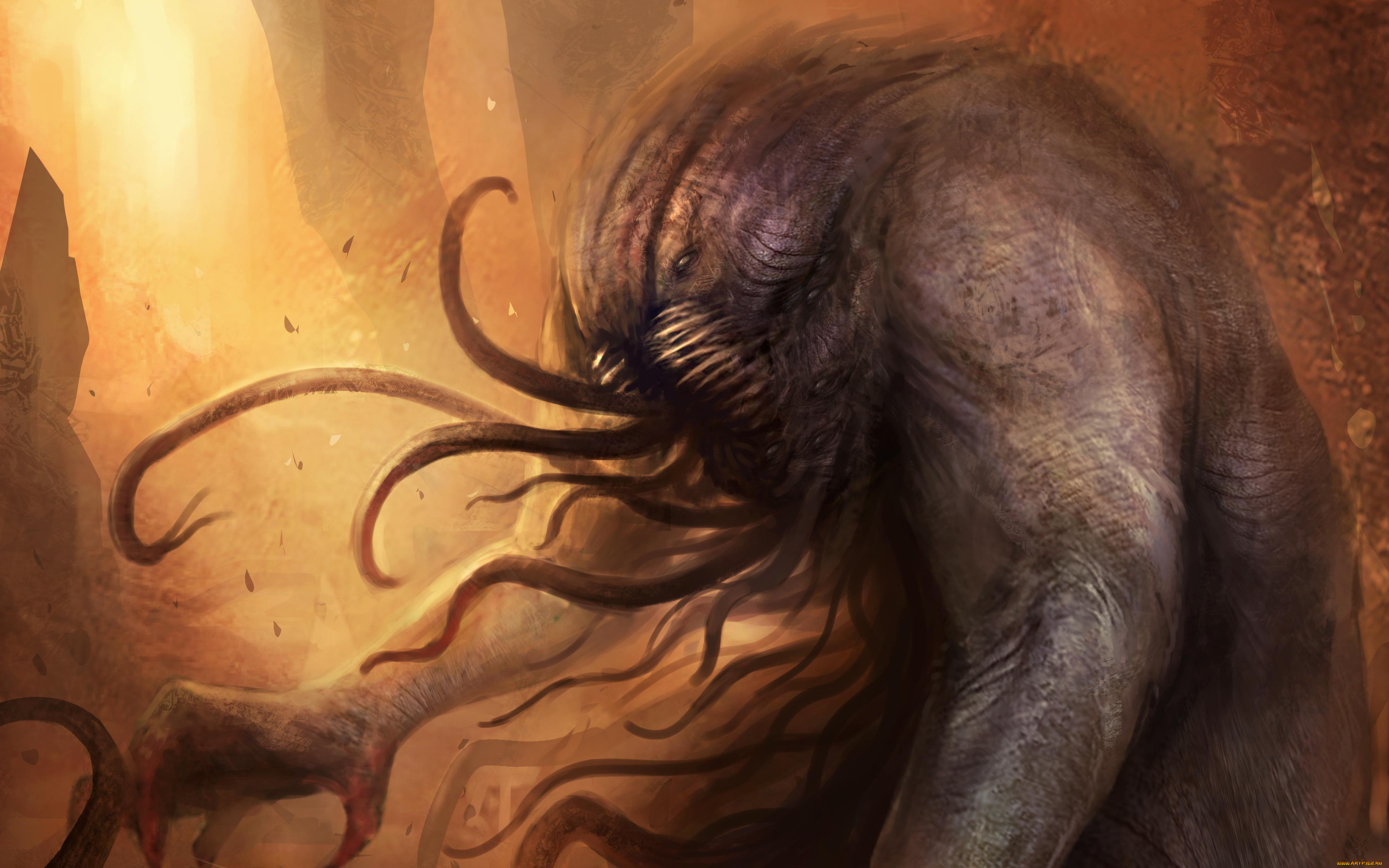 фэнтези, существа, клыки