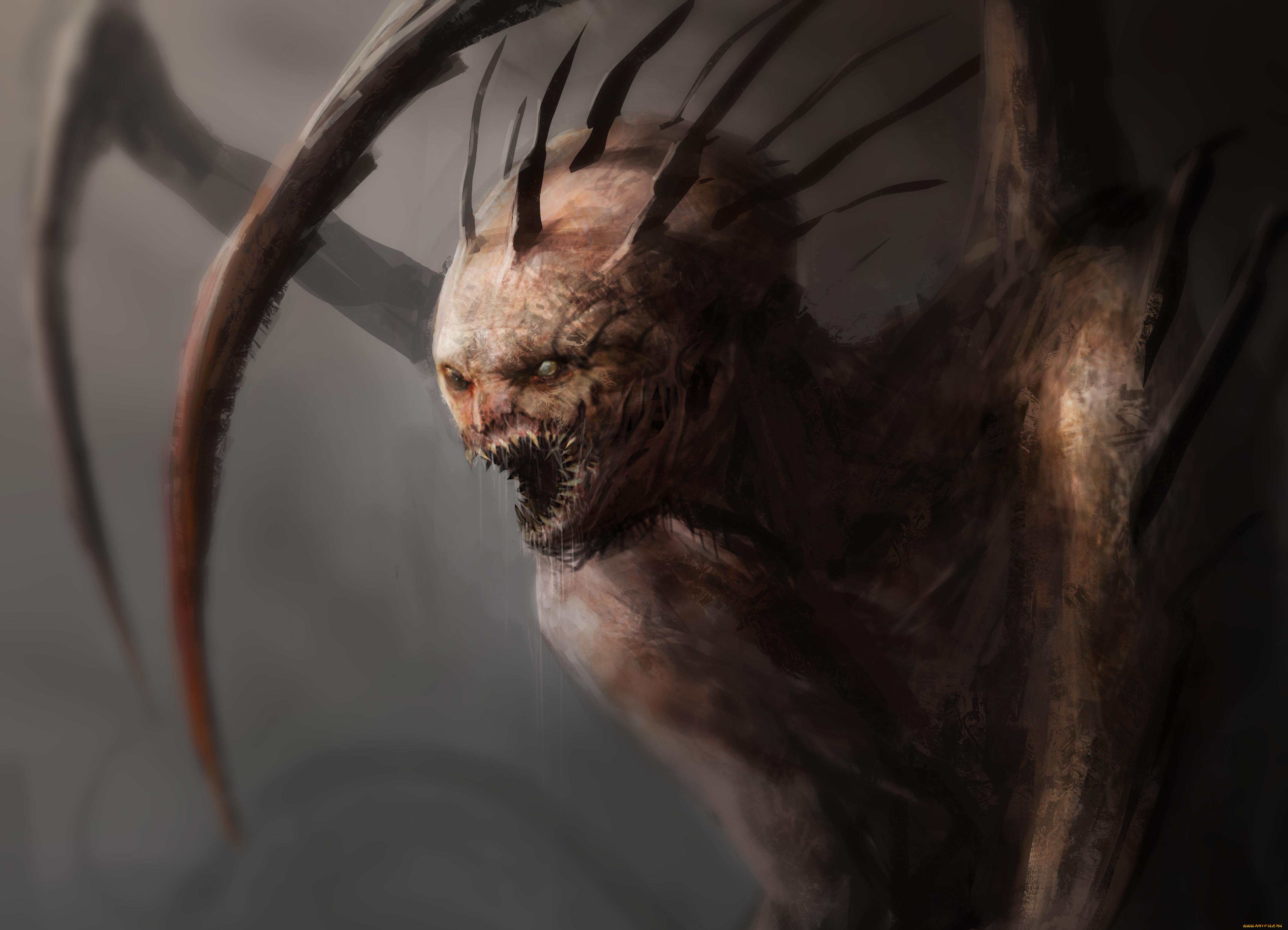 фэнтези, существа, клыки