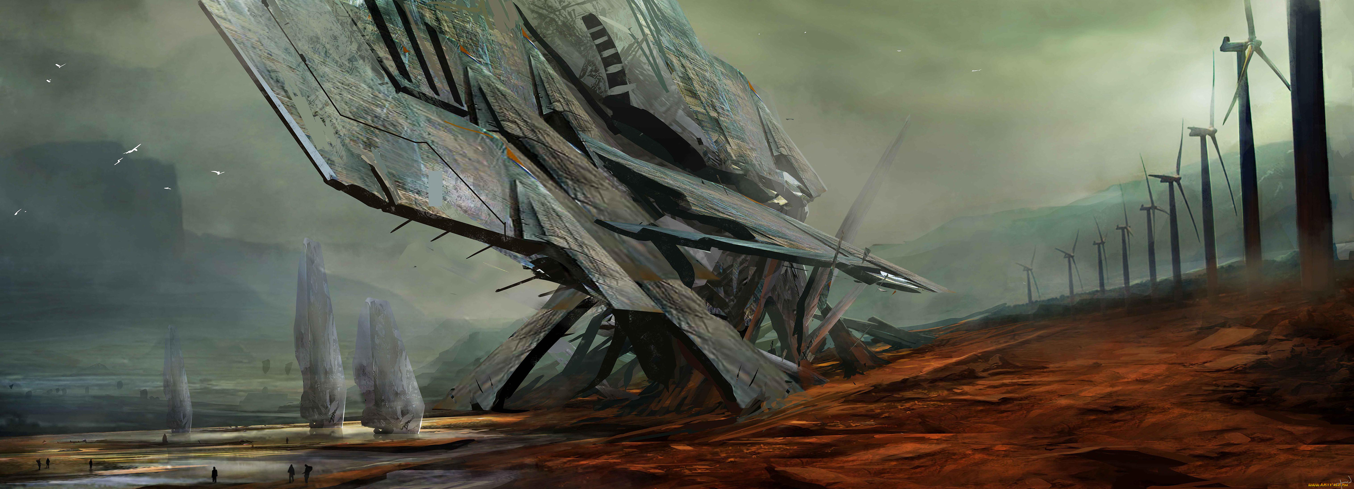 фэнтези, иные, миры, времена, птицы