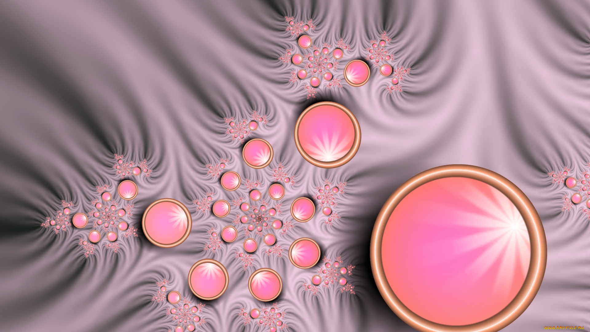 3д, графика, фракталы, , fractal, цвета, фон, узор