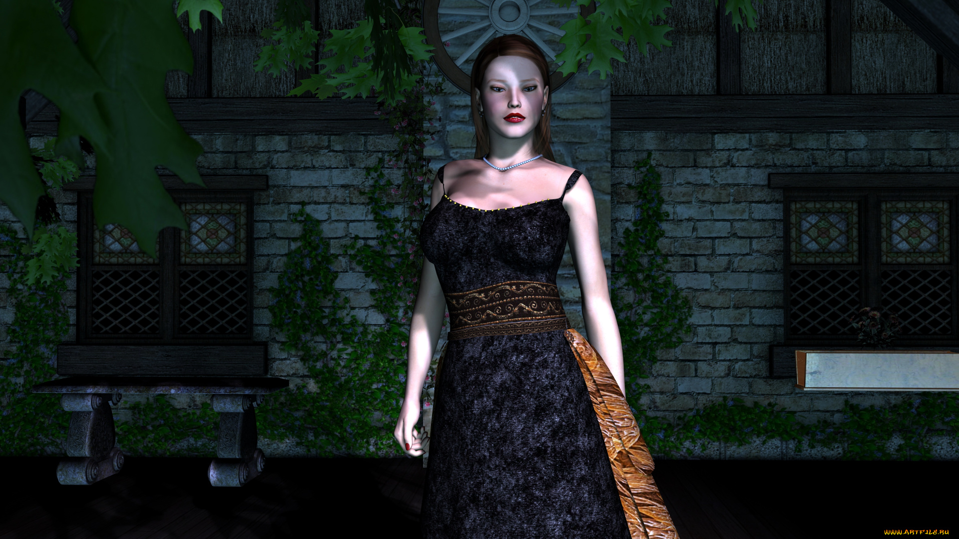 3д, графика, люди, , people, фон, взгляд, девушка