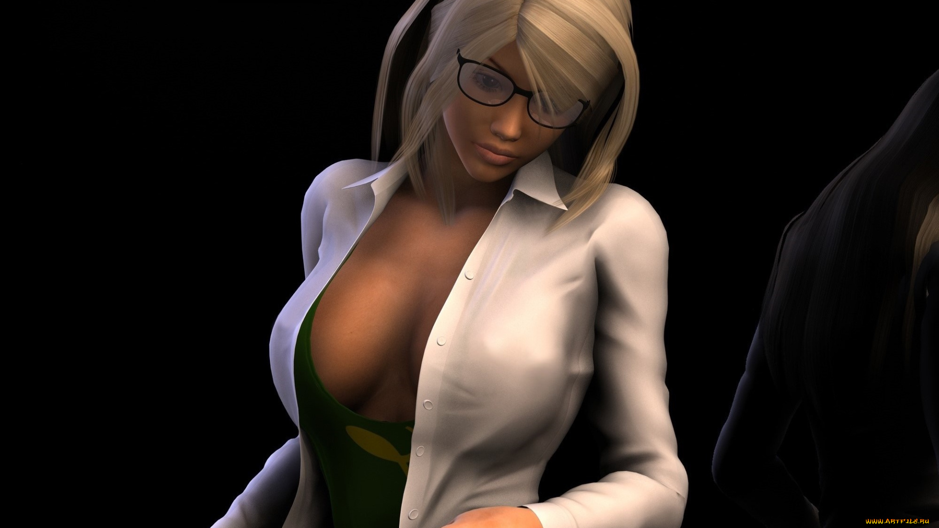 3д, графика, люди, , people, фон, взгляд, девушка