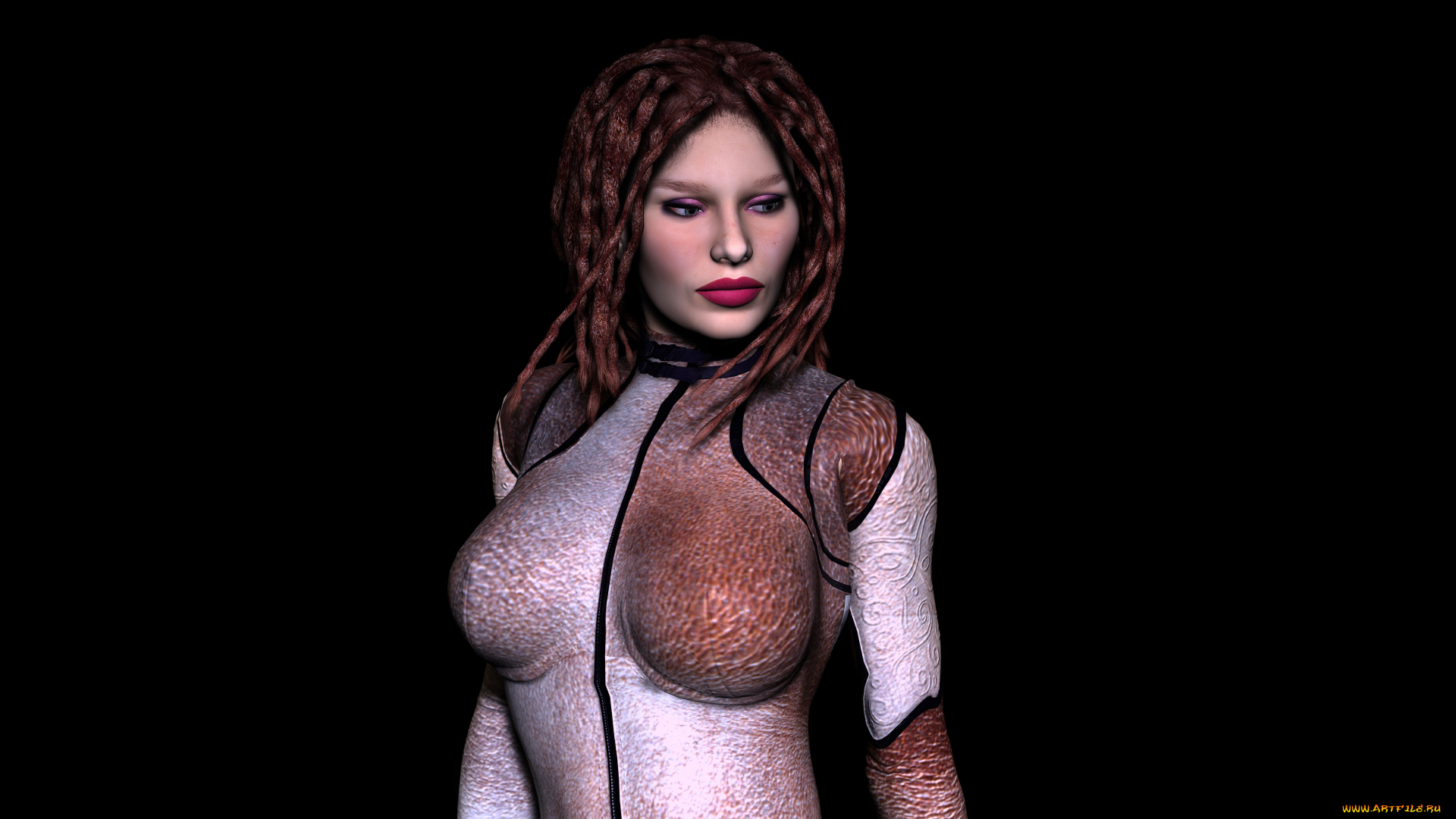 3д, графика, люди, , people, взгляд, девушка, фон