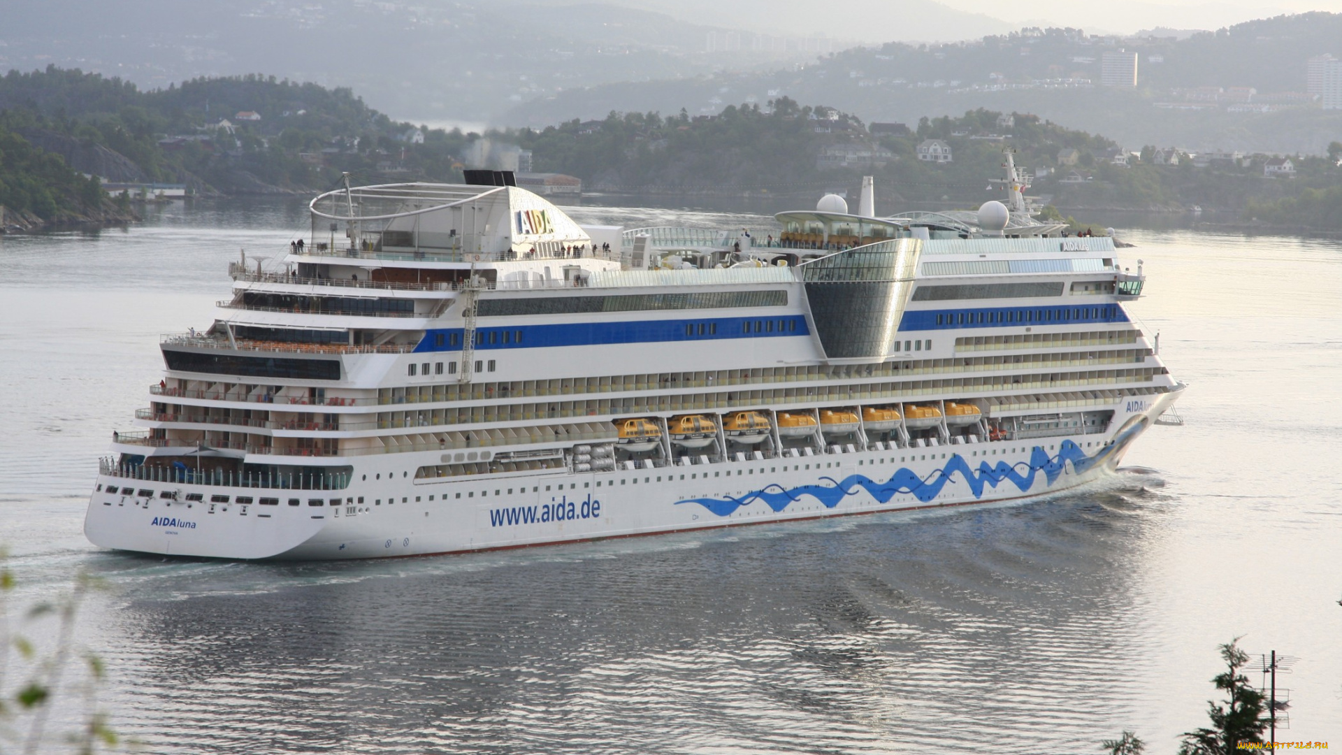 aida, luna, корабли, лайнеры, круизный, лайнер