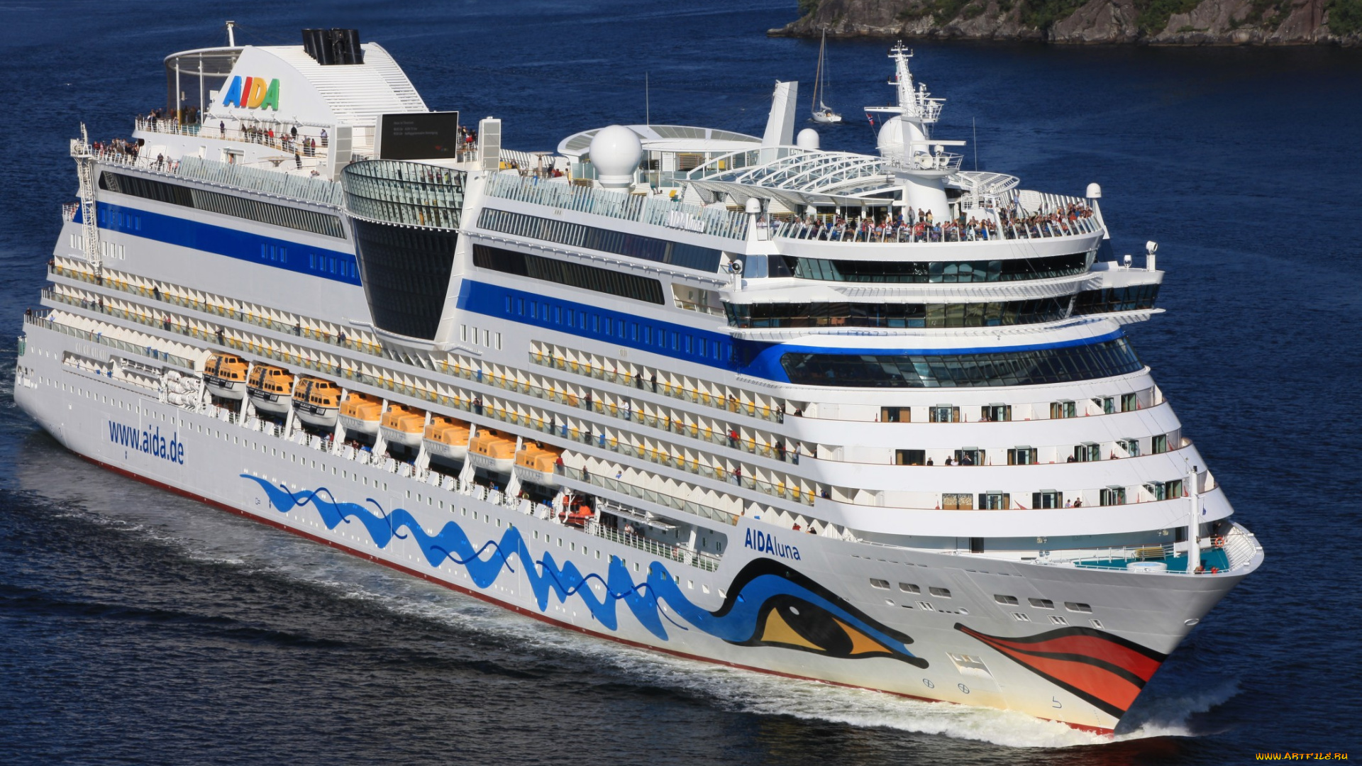 aidaluna, корабли, лайнеры, круизный, лайнер