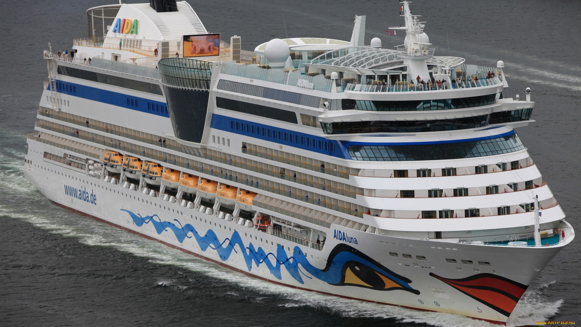 aidaluna, корабли, лайнеры, круизный, лайнер