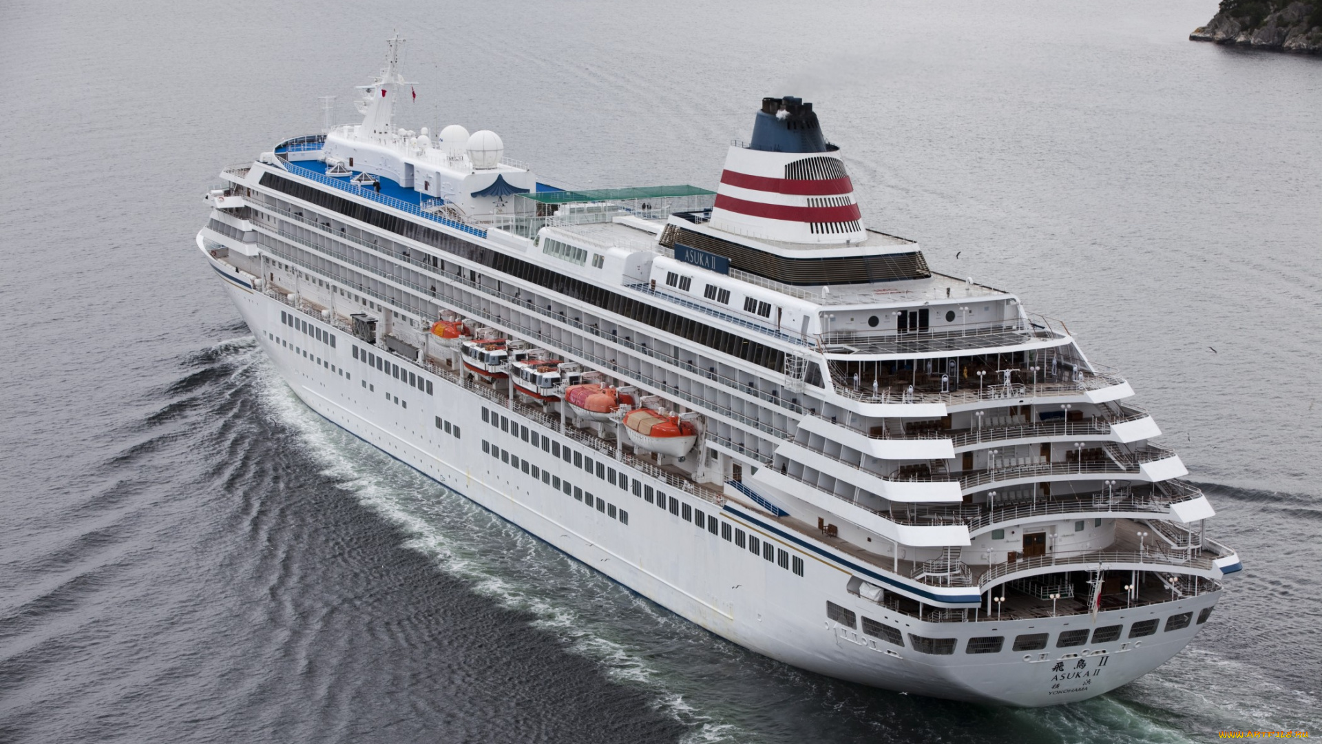 asuka, ii, корабли, лайнеры, лайнер, круизный