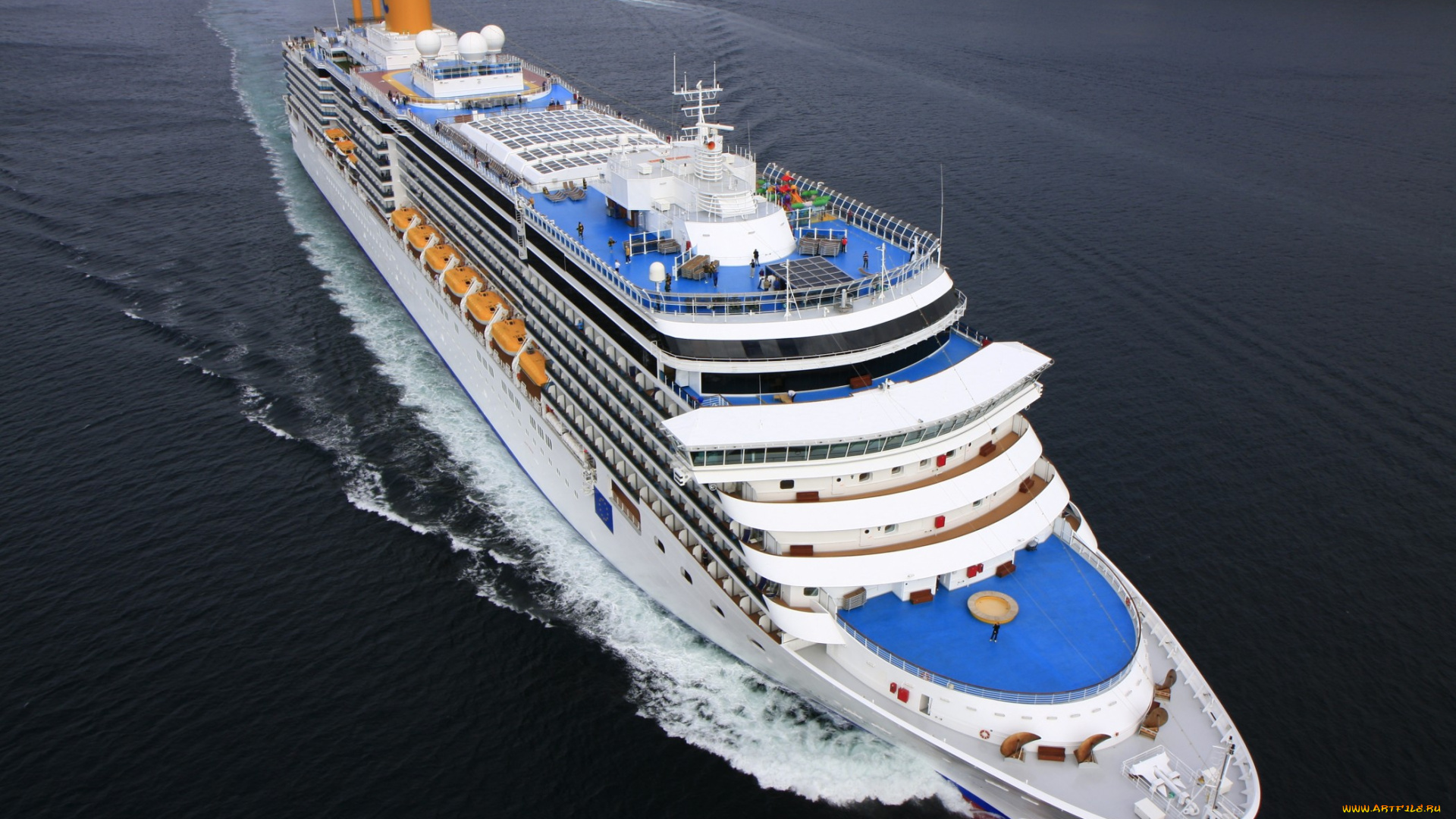 costa, deliziosa, корабли, лайнеры, круизный, лайнер