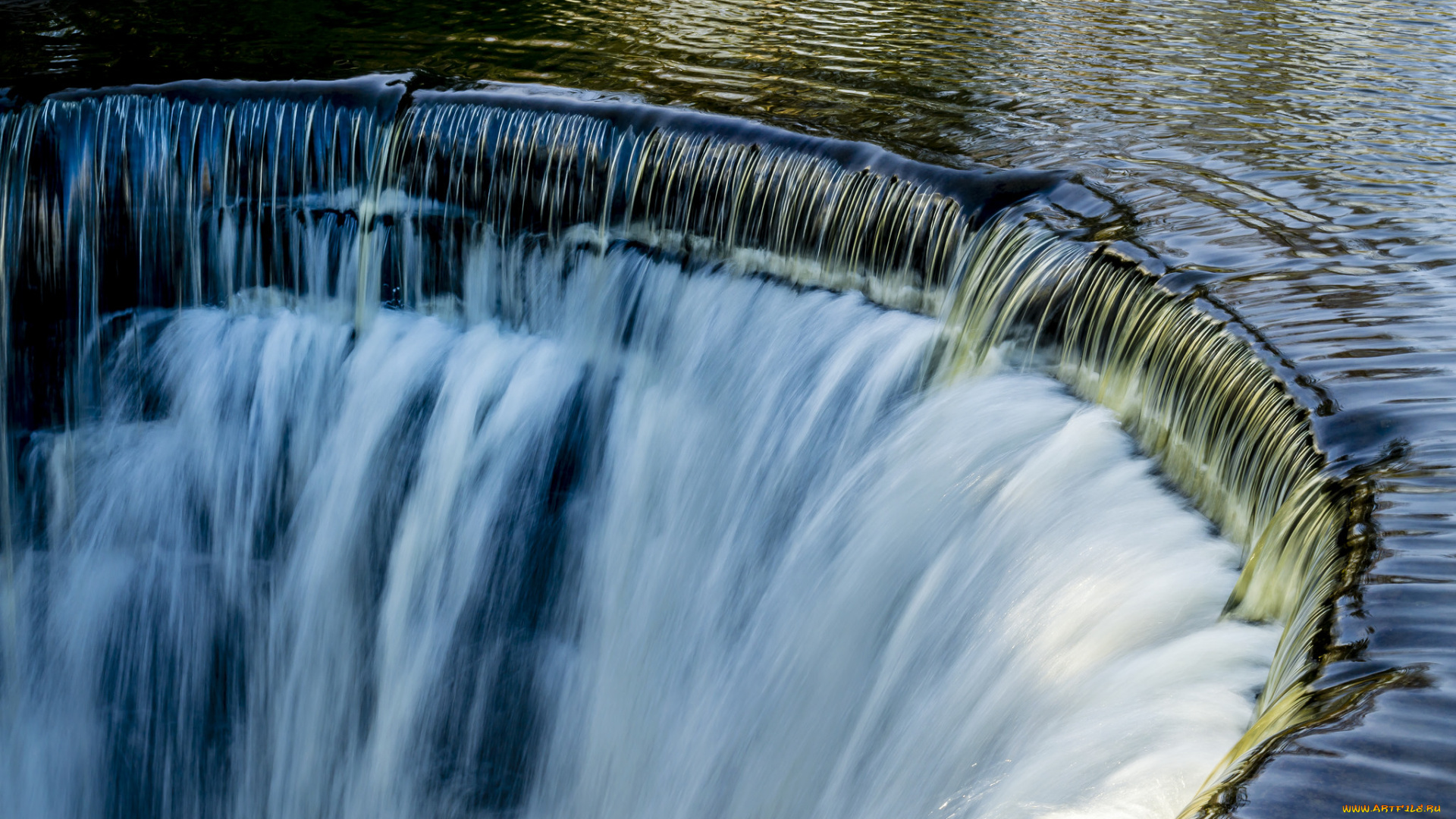 природа, водопады, вода, водопад, река