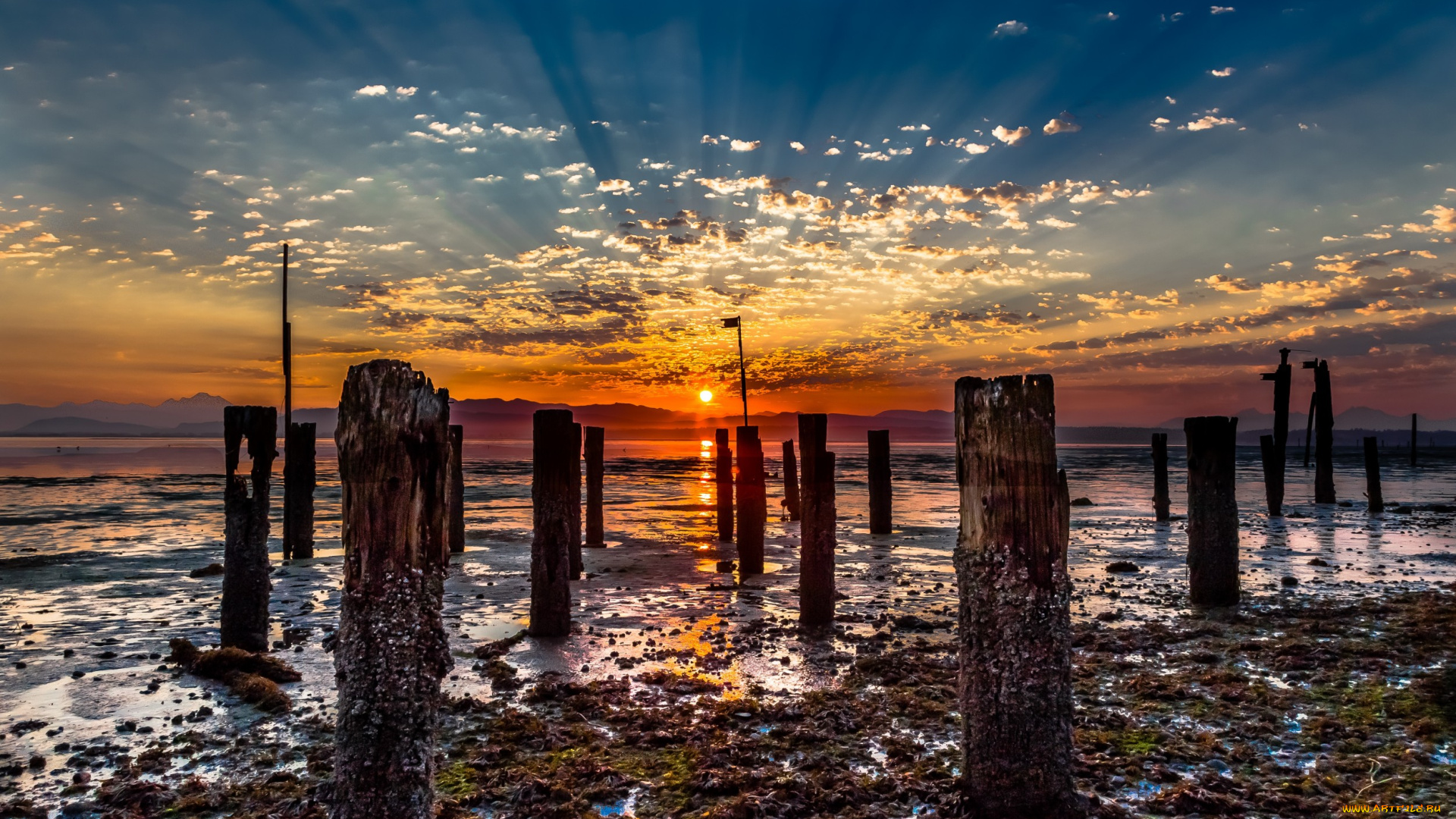 природа, восходы, закаты, рассвет