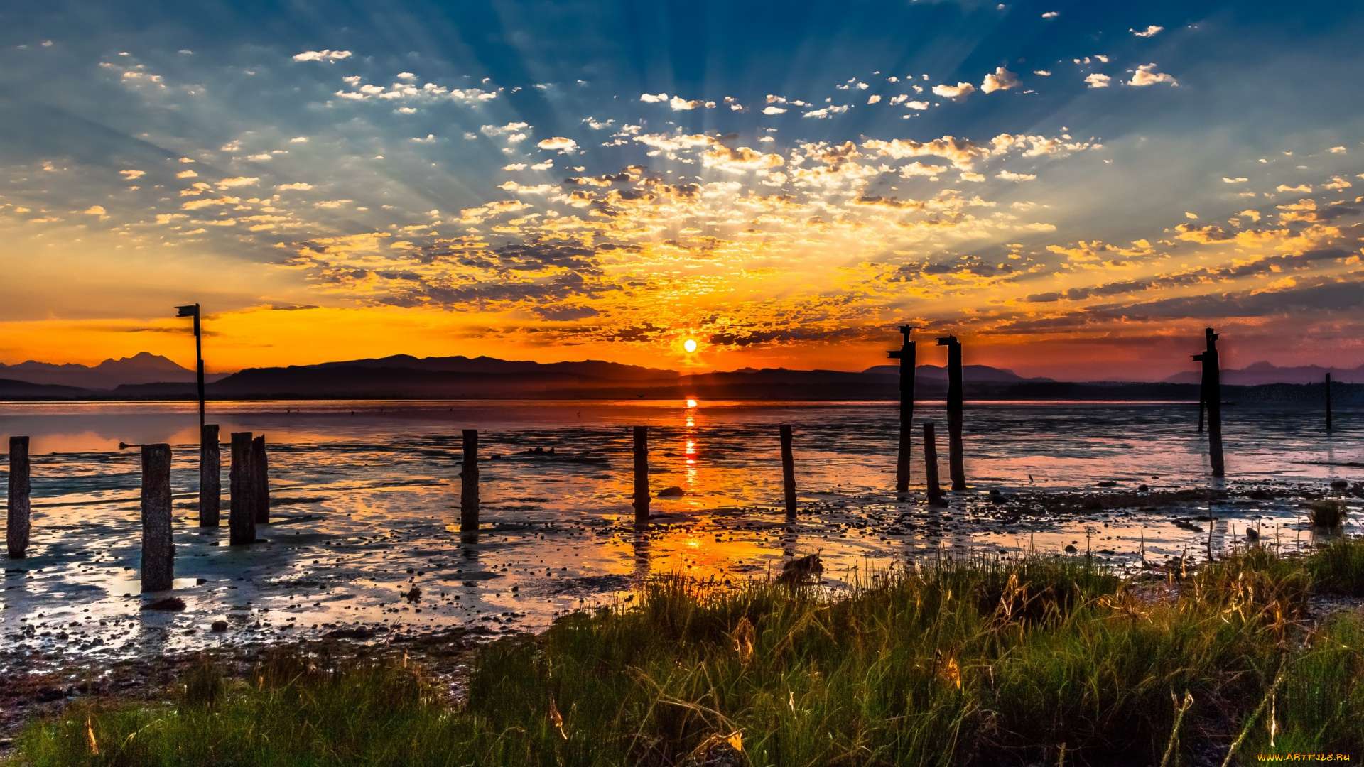 природа, восходы, закаты, рассвет