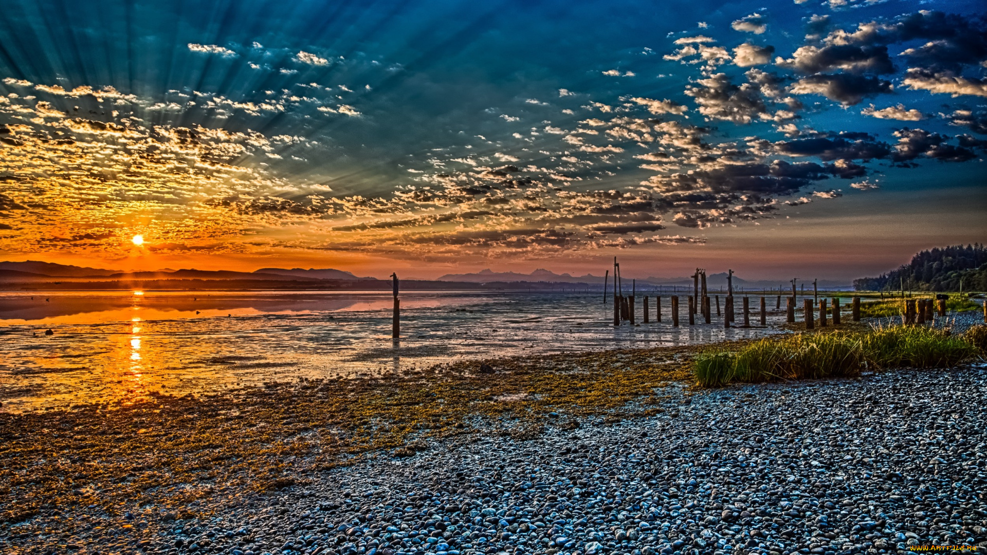 природа, восходы, закаты, рассвет