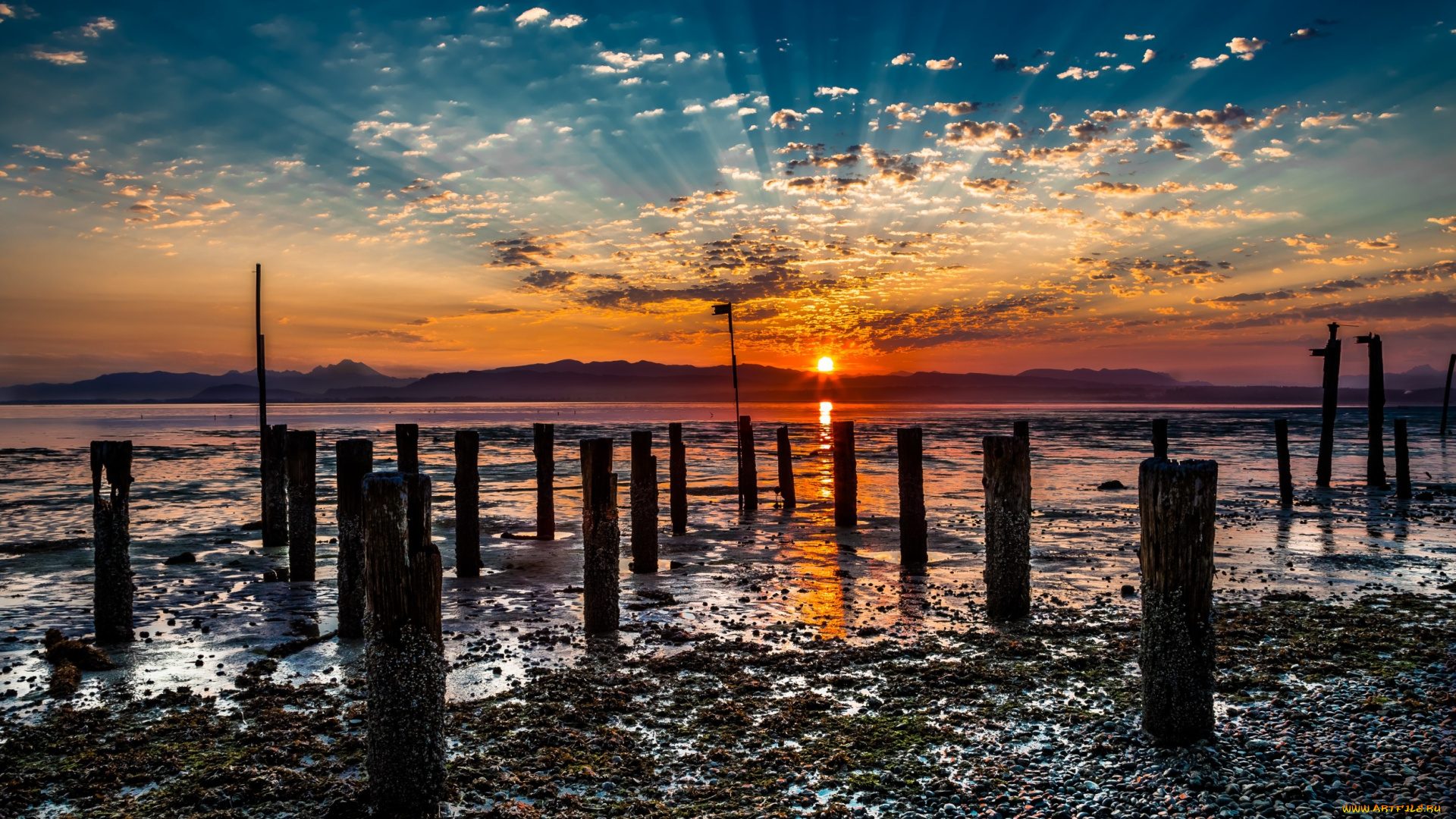 природа, восходы, закаты, рассвет