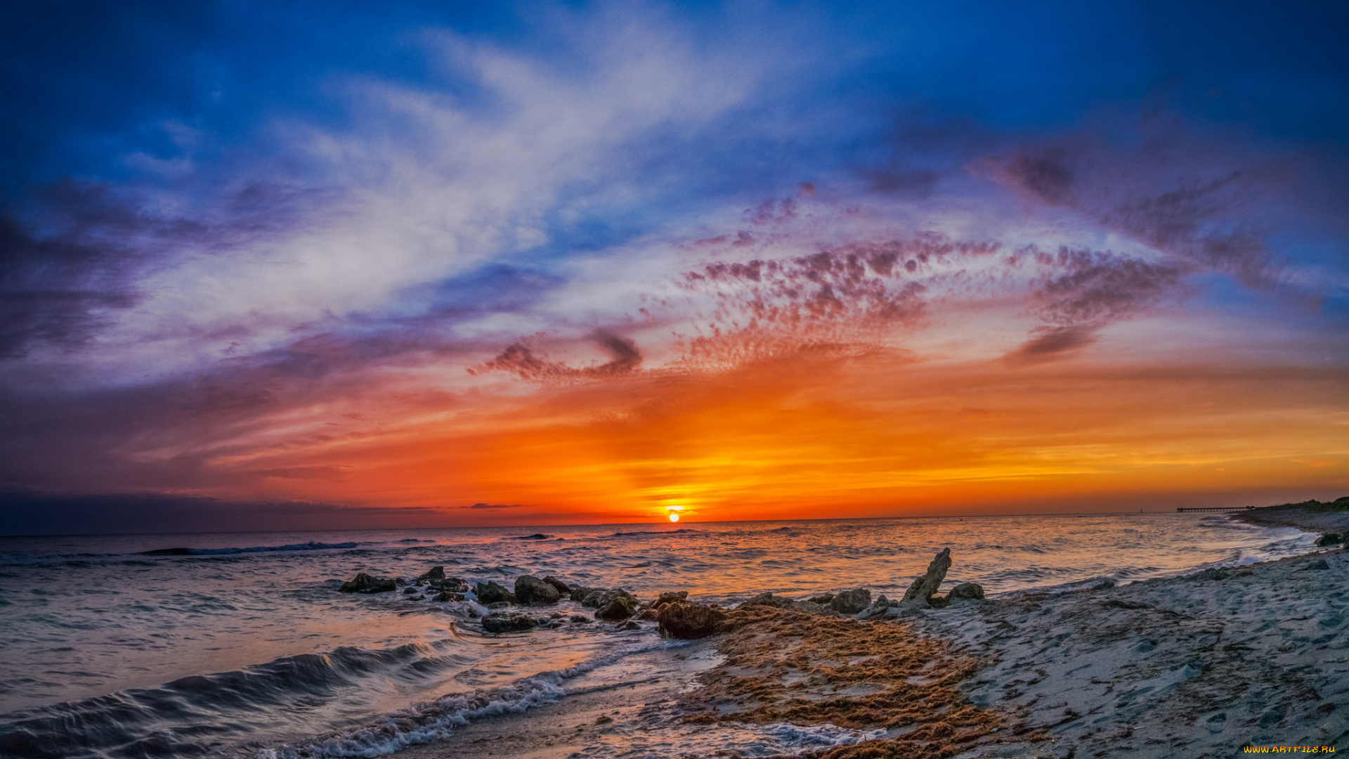 природа, восходы, закаты, рассвет