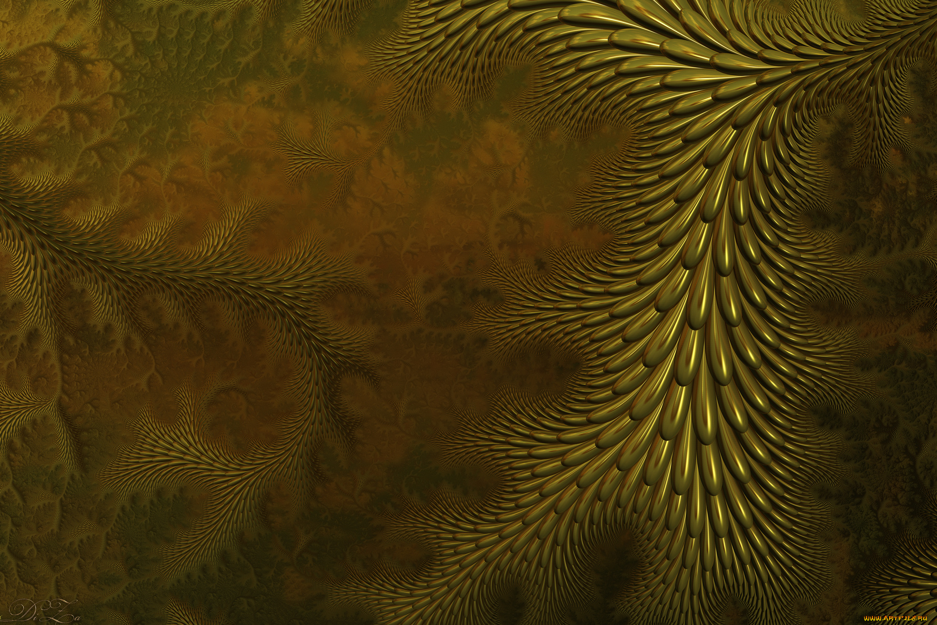 3д, графика, фракталы, , fractal, цвета, фон, узор