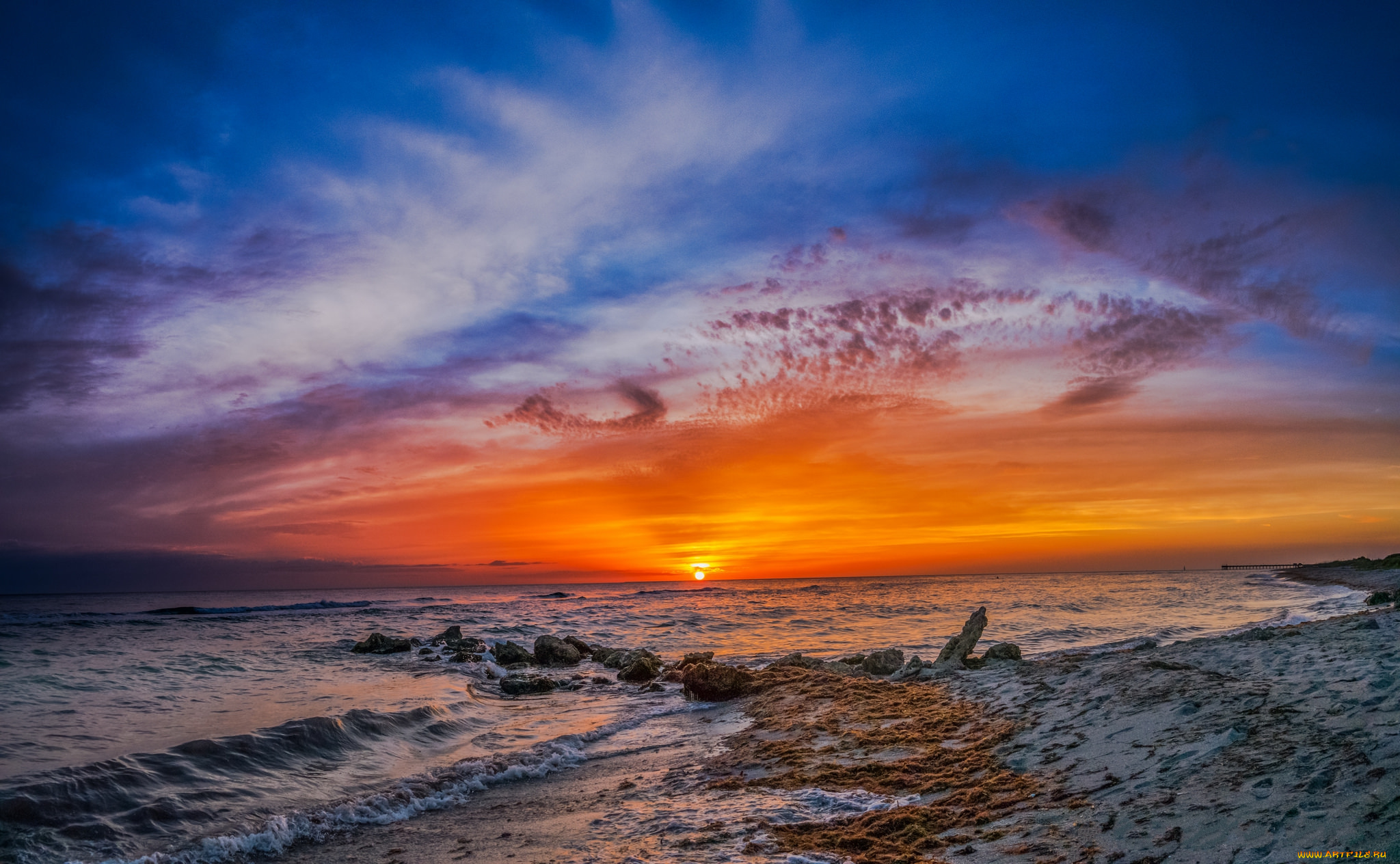 природа, восходы, закаты, рассвет