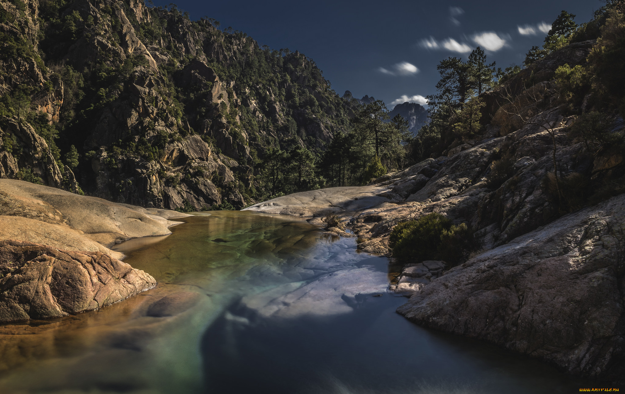 природа, реки, озера, лес, горы, река