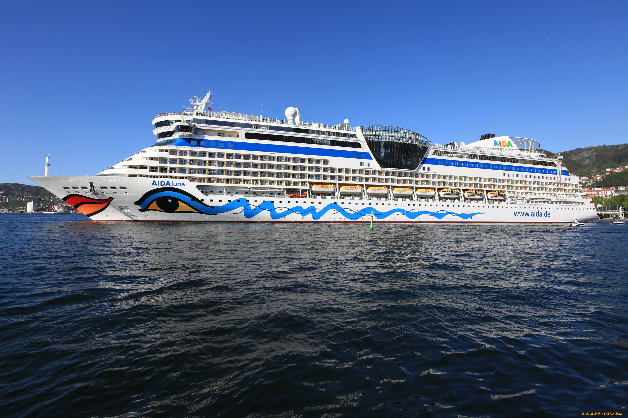 aidaluna, корабли, лайнеры, круизный, лайнер